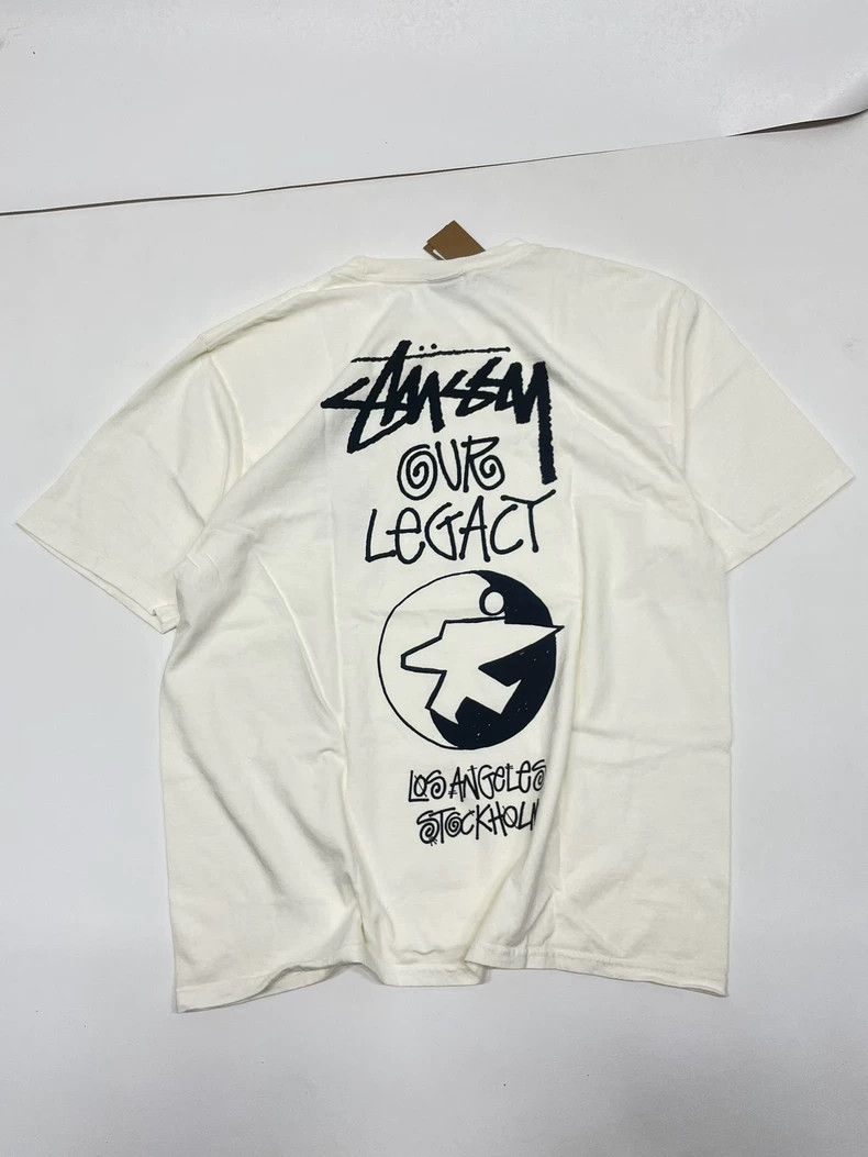 Our Legacy Our Legacy Yin Yang Surfman short sleeve co-branded wash T Size US L / EU 52-54 / 3 - 2 Thumbnail
