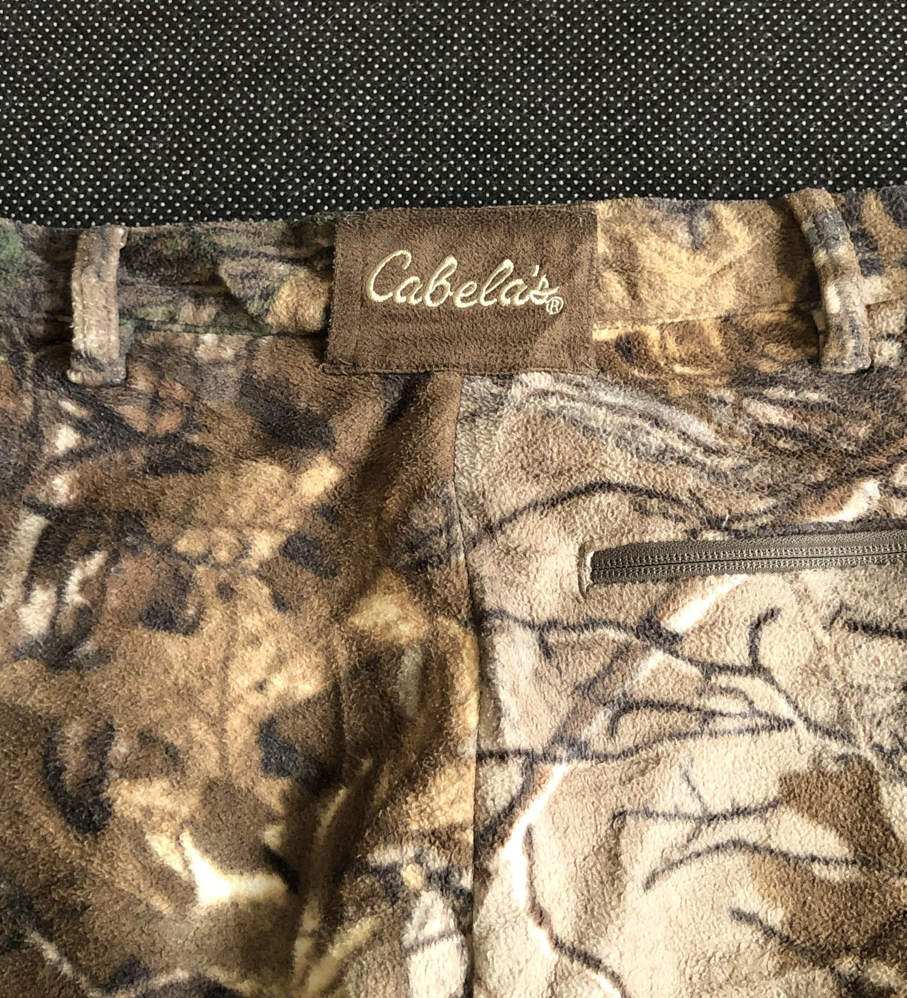 Cabelas × Realtree CABELA’S REAL TREE HUNTING FLEECE CARGO PANTS Size US 35 - 14 Thumbnail
