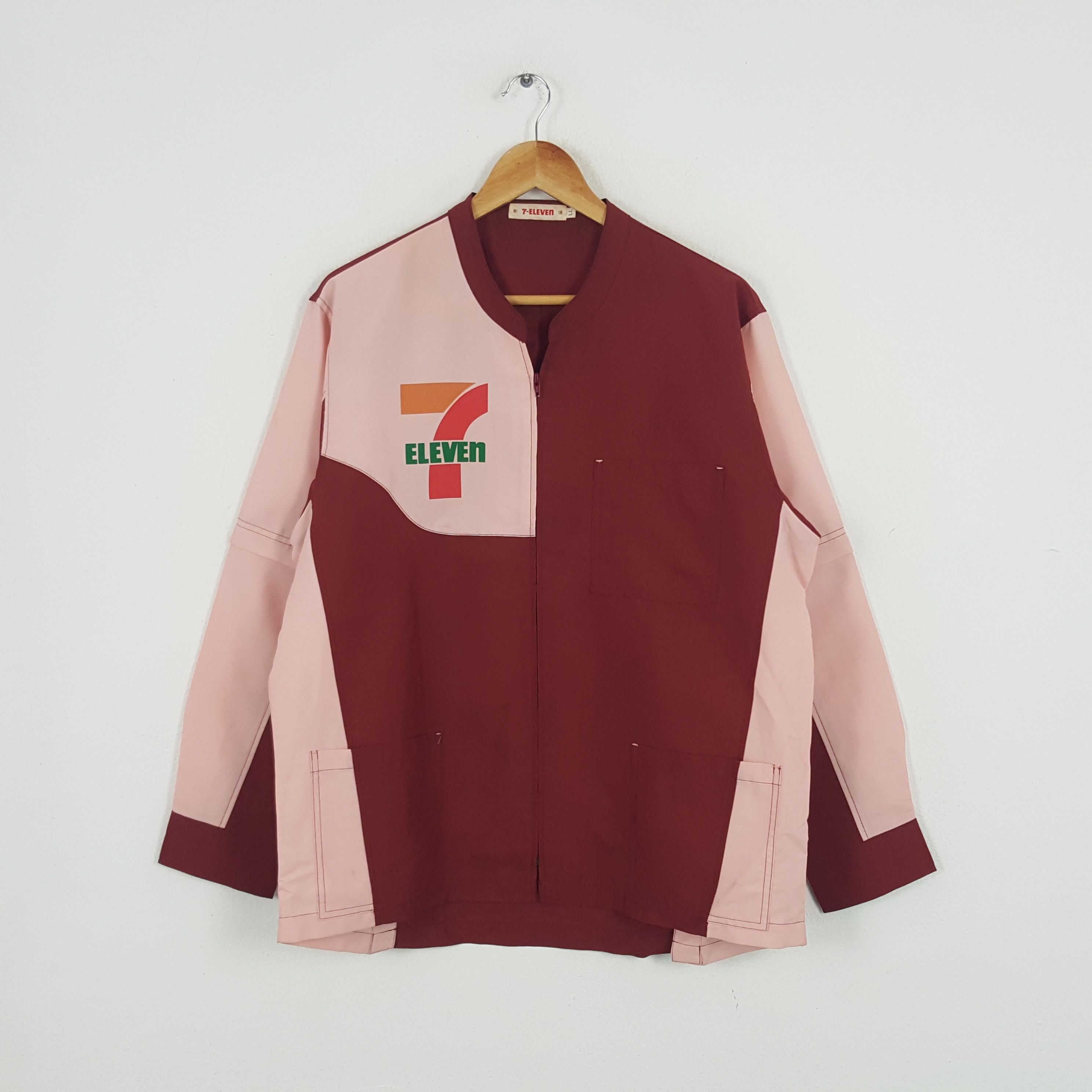 Japanese Brand × Vintage Vintage 7-Eleven Japanese Brand Uniform Jacket Size US L / EU 52-54 / 3 - 3 Thumbnail