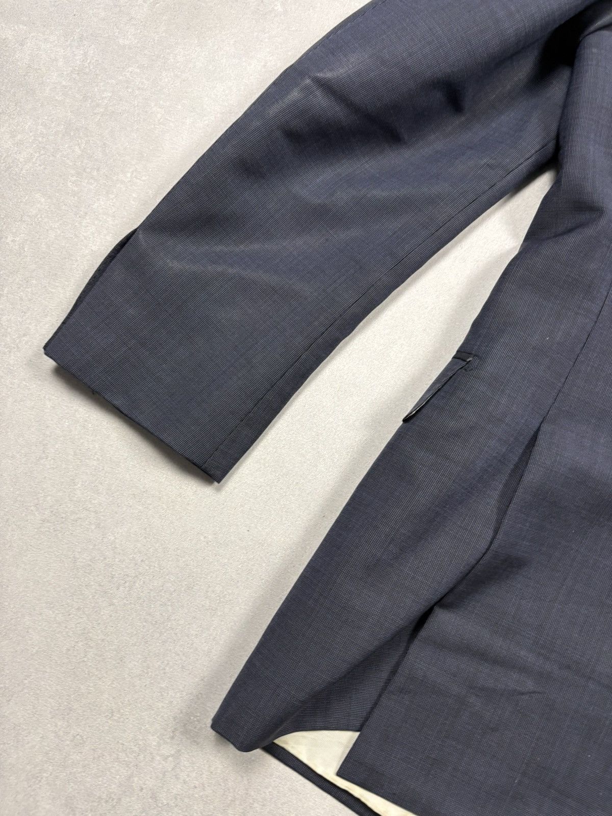 Suitsupply Man SuitSupply Wool Mohair Blazer Navy EU52 Drop 6 Size 42R - 15 Thumbnail