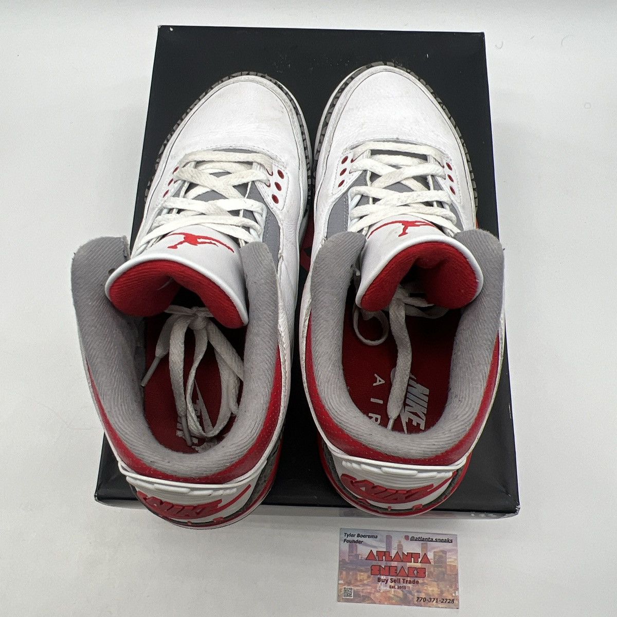 Jordan Brand Air Jordan 3 Fire Red Size US 9 / EU 42 - 7 Thumbnail