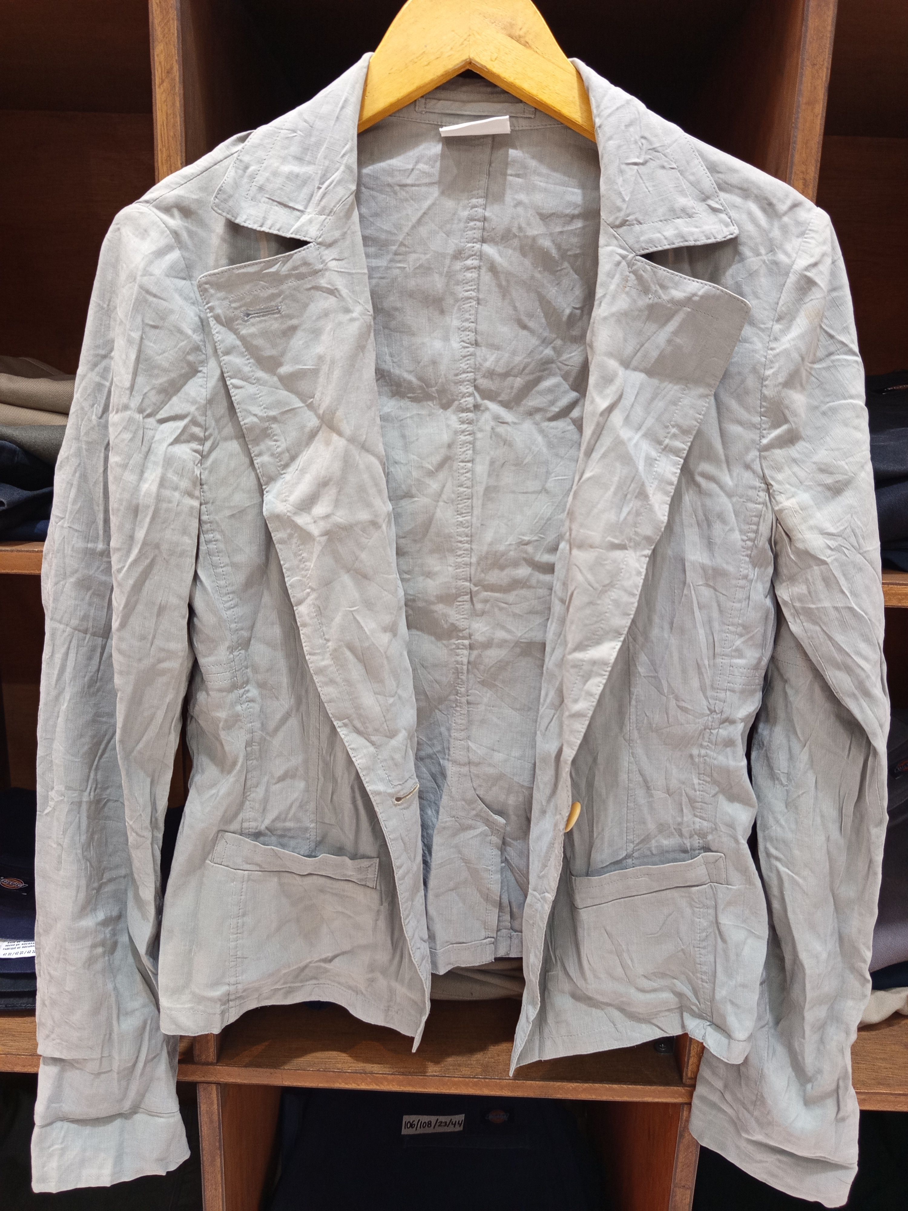 Dries Van Noten Dries Van Noten Linen Silk Blazer Size S / US 4 / IT 40 - 5 Thumbnail