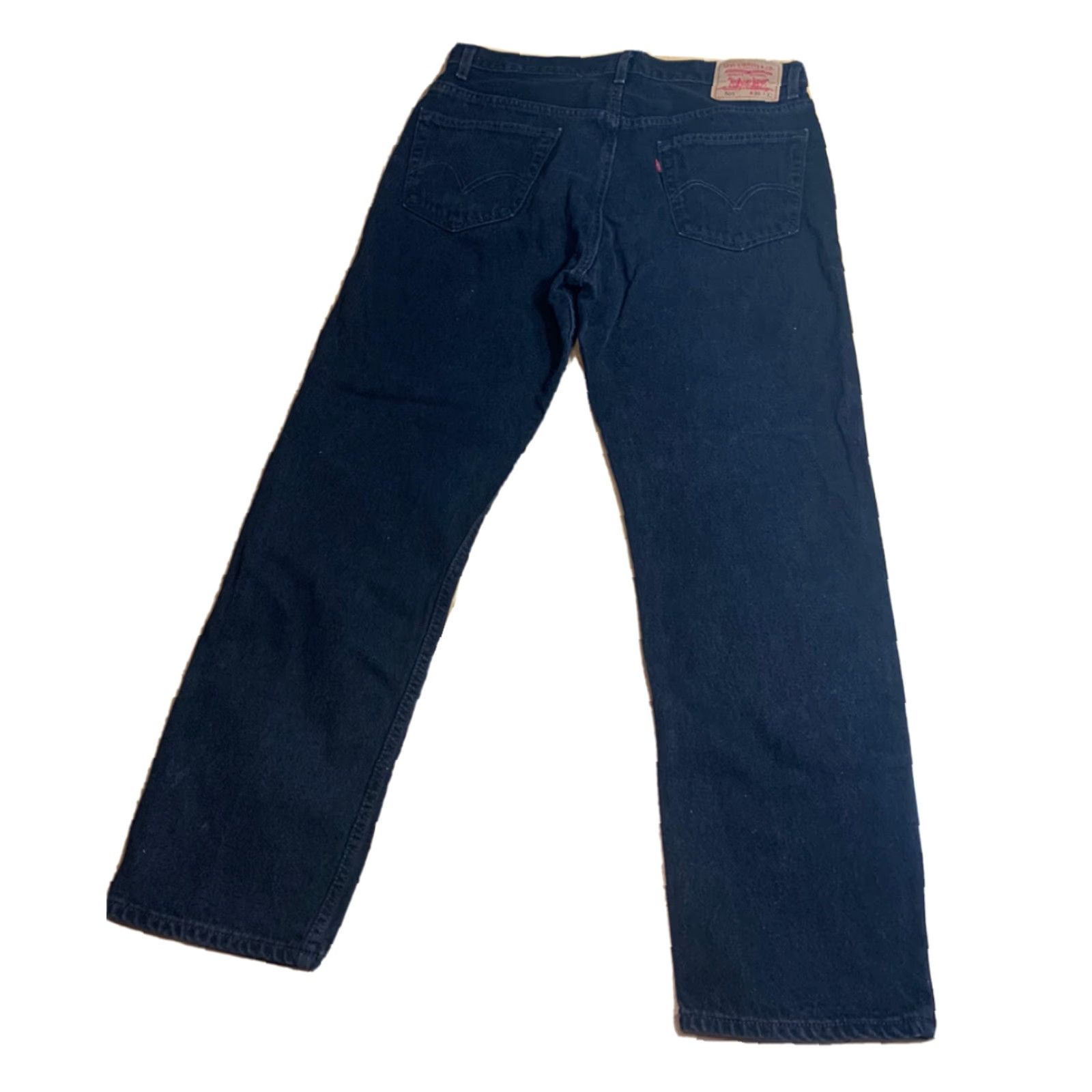 Levi's VINTAGE Levi's 505 Straight Fit Black Jeans Adult Mens Size 34 X 30 Size US 34 / EU 50 - 2 Thumbnail