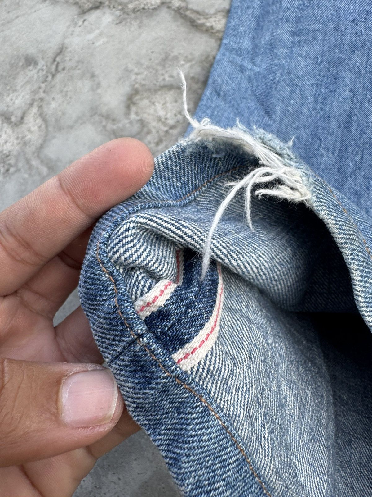 A.P.C. APC Hipster Blue Selvedge Denim Jeans Size US 31 - 9 Thumbnail