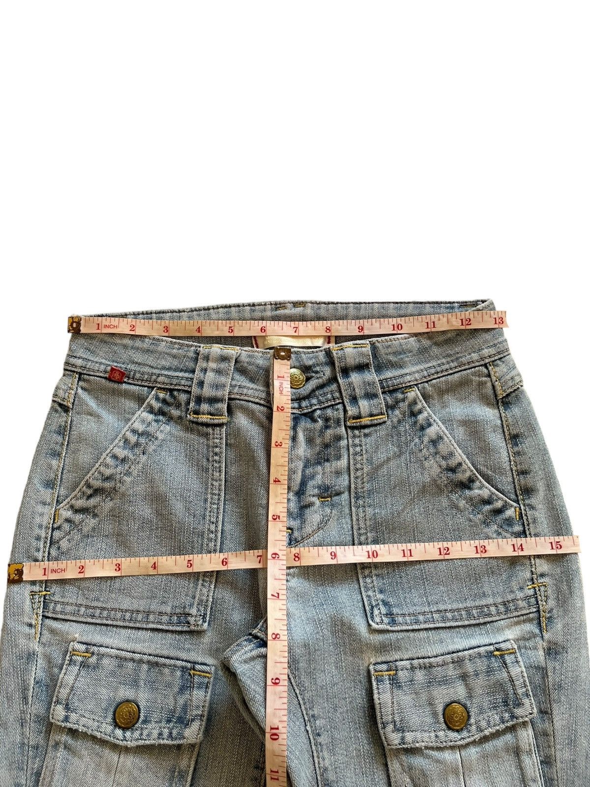 Japanese Brand Vintage Japanese Brand Light Wash Bell Bottom Flare Jeans Size 26" / US 2 / IT 38 - 11 Thumbnail