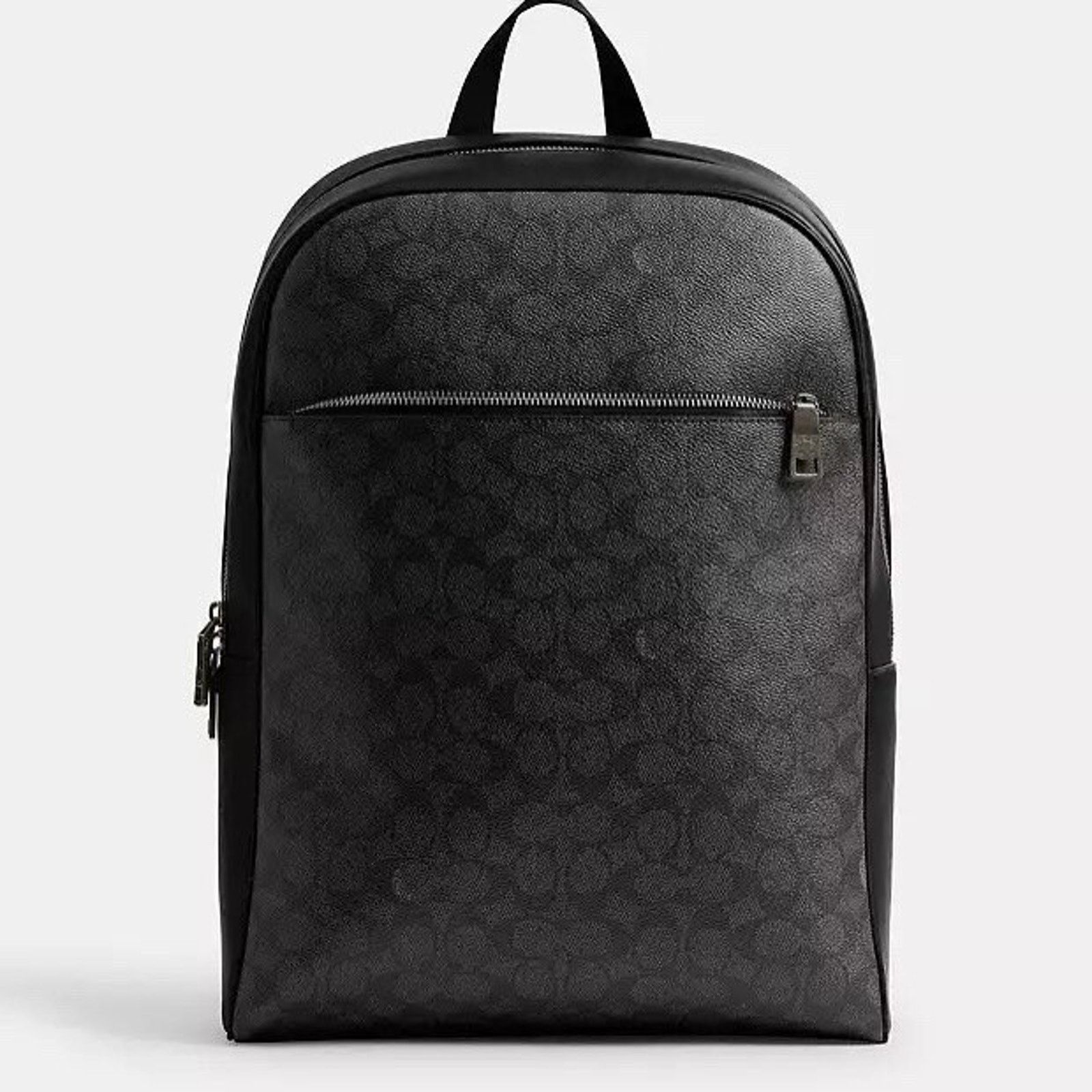 Coach NWT Coach Men's Owen Backpack Signature Canvas Black CAJ90 Size ONE SIZE - 5 Thumbnail