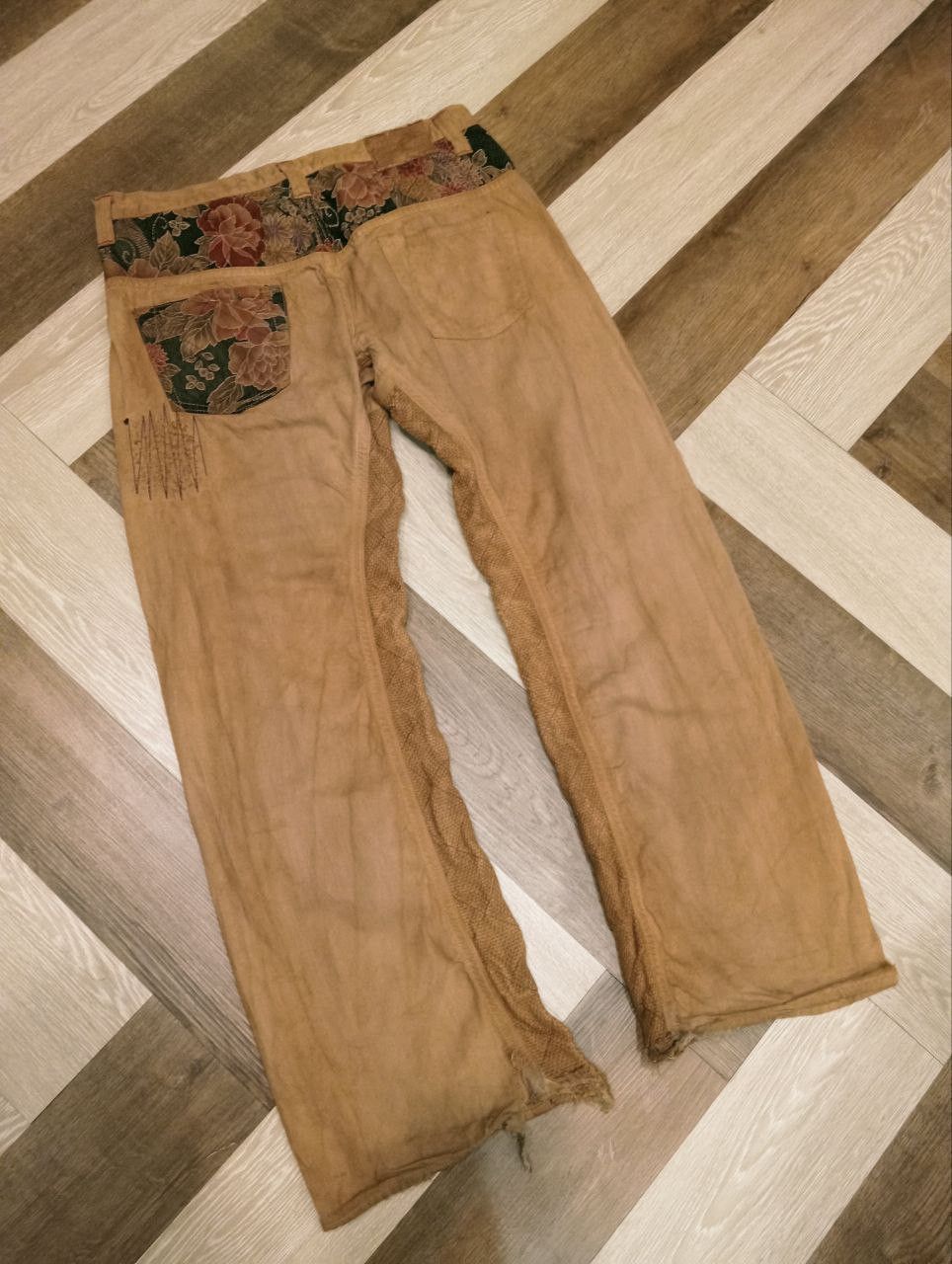 Mizra Jeans Kyoto VINTAGE MIZRA JAPAN DISTRESSED JEANS Size US 40 / EU 56 - 6 Thumbnail
