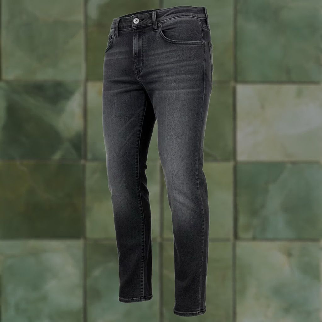Lucky Brand Lucky Brand Mens Jeans 36x32 Gray Charcoal Wash Slim Skinny Zip Fly Size US 36 / EU 52 - 1 Thumbnail