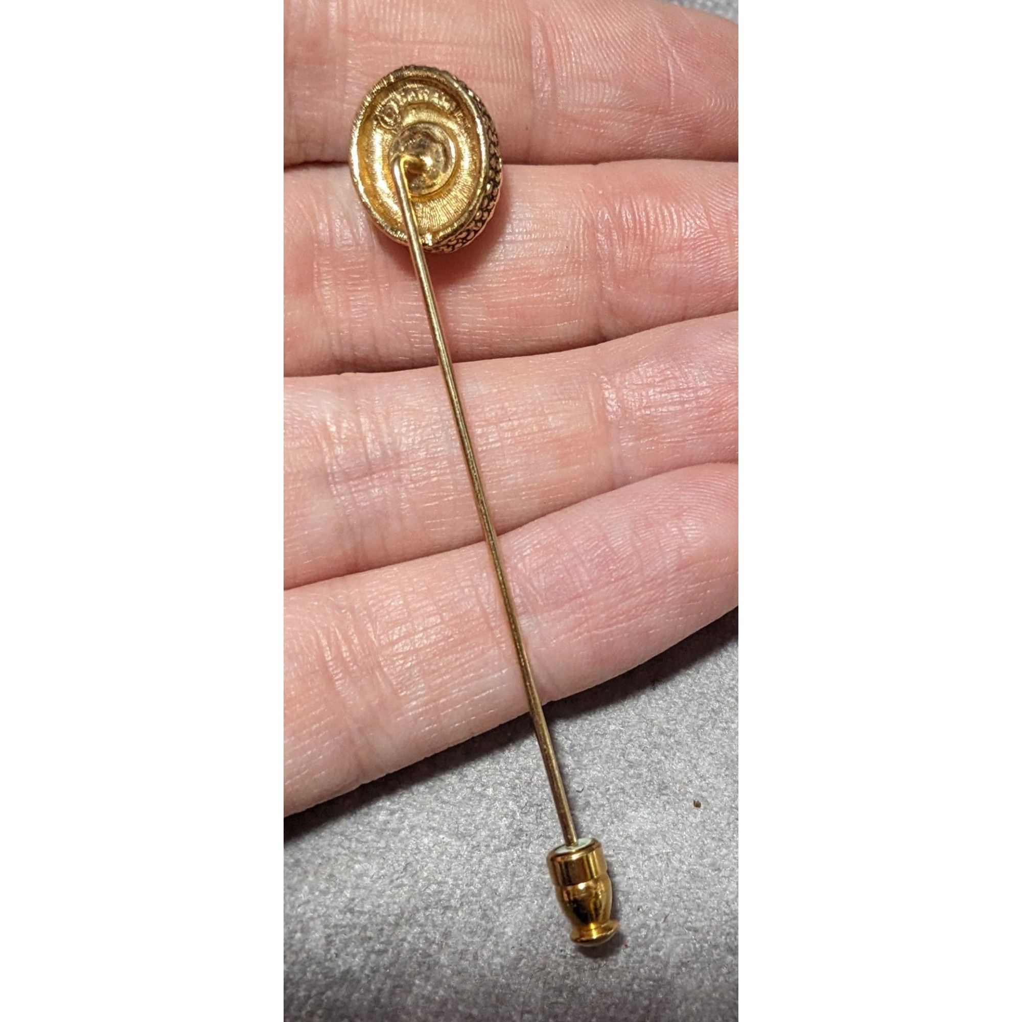 Other Vintage Gold Tone Sarah Coventry Faux Pearl Stick pin Size ONE SIZE - 4 Thumbnail