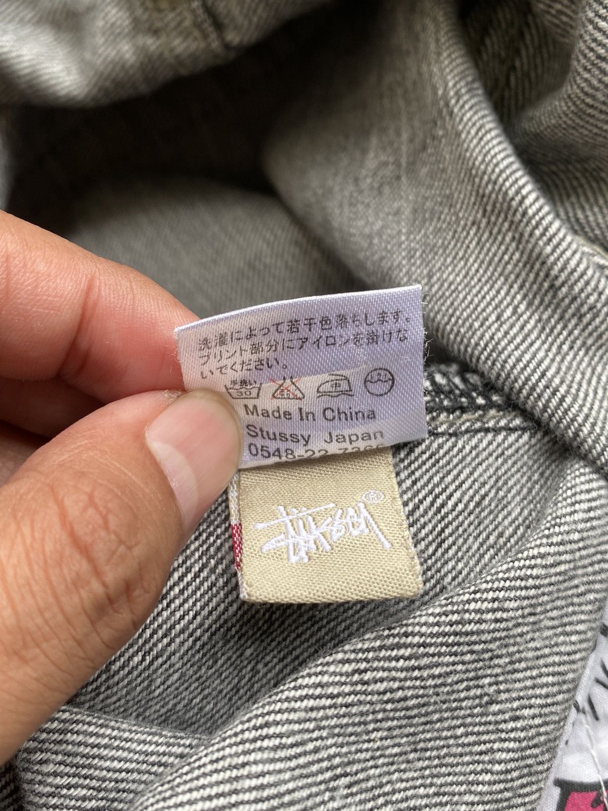 Stussy vintage stussy denim jeans Size US 34 / EU 50 - 8 Thumbnail