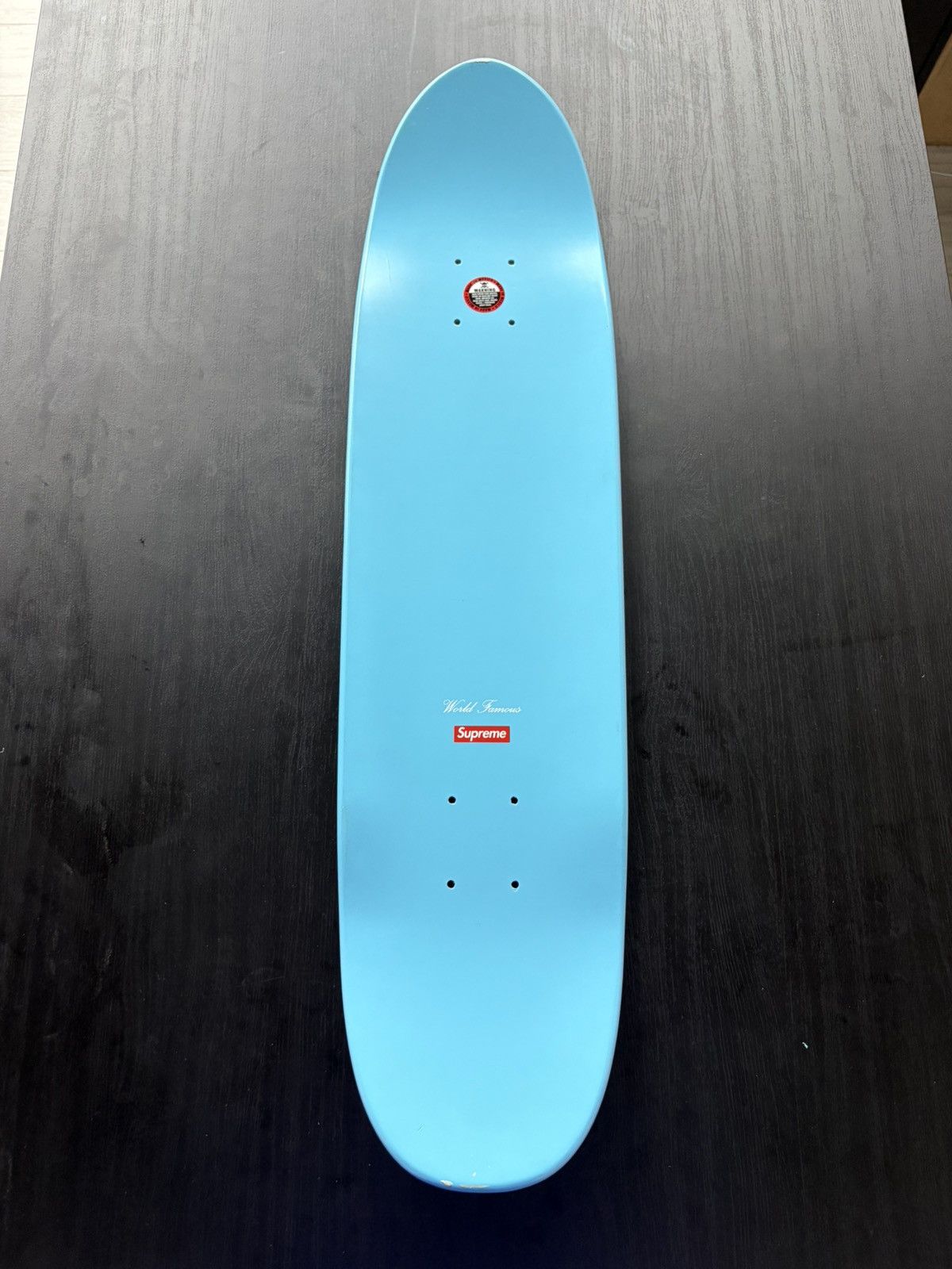 Supreme Supreme Motion Logo Cruiser Skateboard Deck Blue Size ONE SIZE - 3 Thumbnail