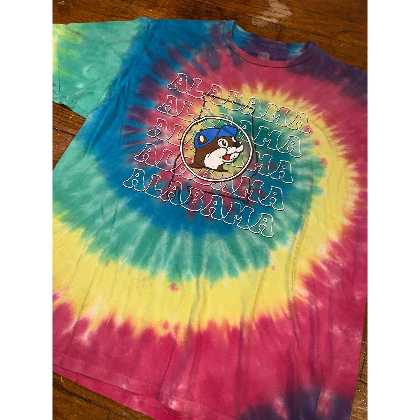 Other Buc-ee’s Alabama Tie Dye T Shirt XL Buccees Beaver Logo Size US XL / EU 56 / 4 - 3 Thumbnail