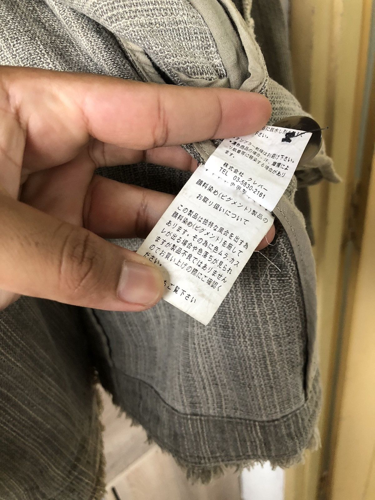 If Six Was Nine Like Kapital❗️Create Barefoot Distressed Woven Indigo Jacket Size US M / EU 48-50 / 2 - 13 Thumbnail