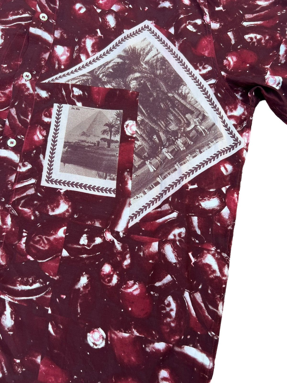 Cortigiani Cortigiani Made in Italy Egypt Rayon Oversized Art Shirt Size US XL / EU 56 / 4 - 18 Thumbnail