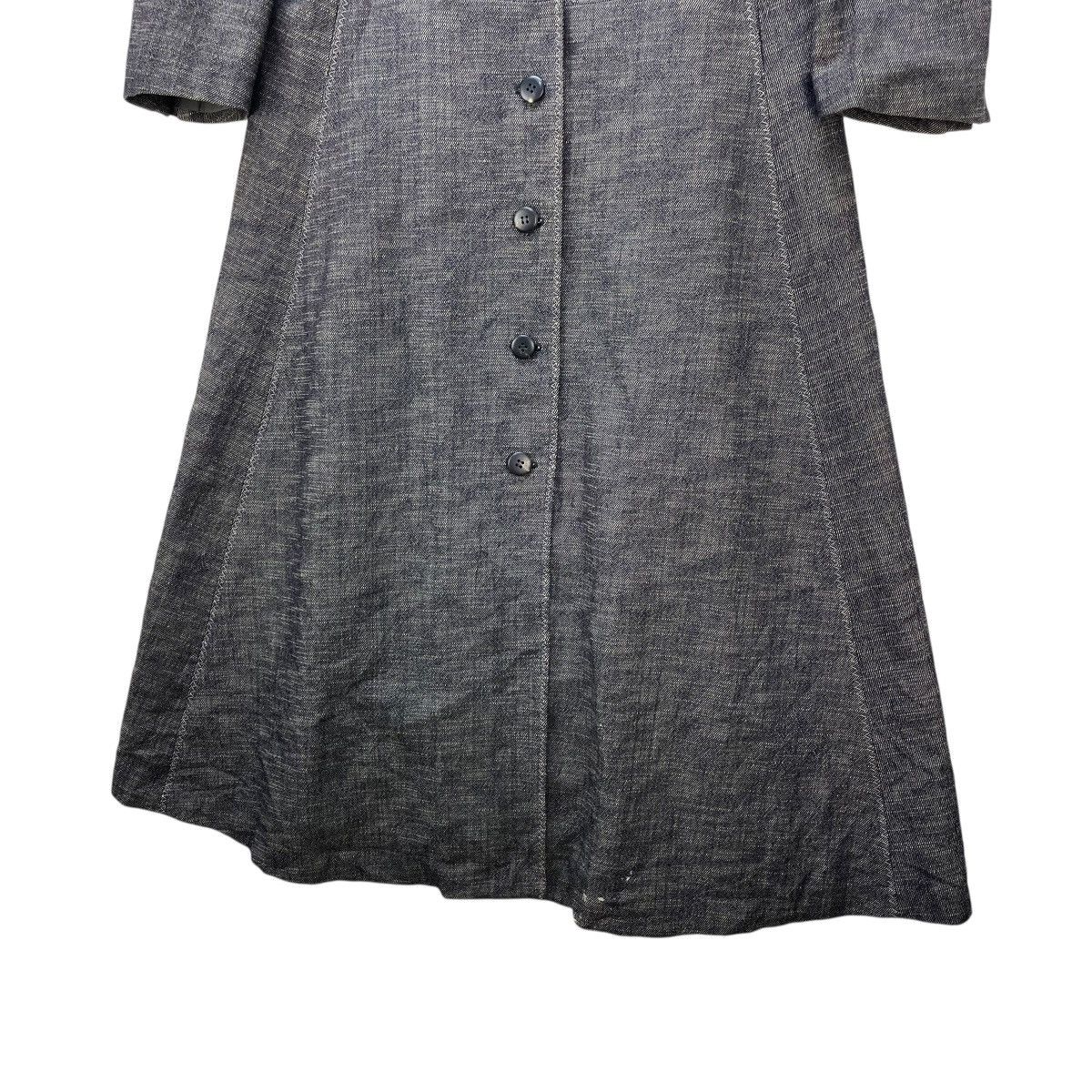 Issey Miyake Vintage Long Dress Coat Flared Hem Size M / US 6-8 / IT 42-44 - 9 Thumbnail