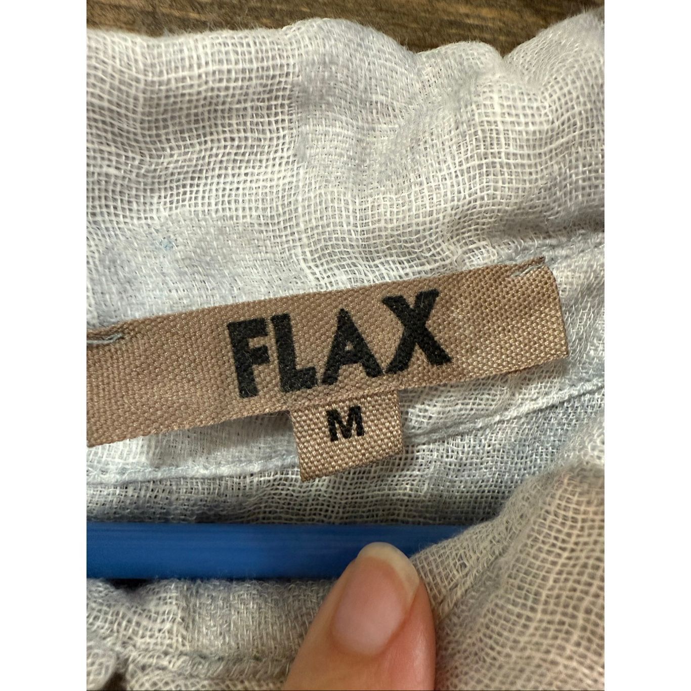FLAX Flax NWOT linen blouse relaxed fit size Medium Size M / US 6-8 / IT 42-44 - 4 Thumbnail