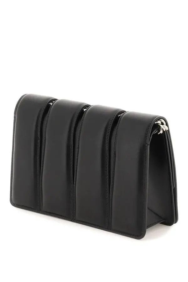 Alexander McQueen o1w1db10925 Size: OS/The Slash in Black Size ONE SIZE - 3 Thumbnail