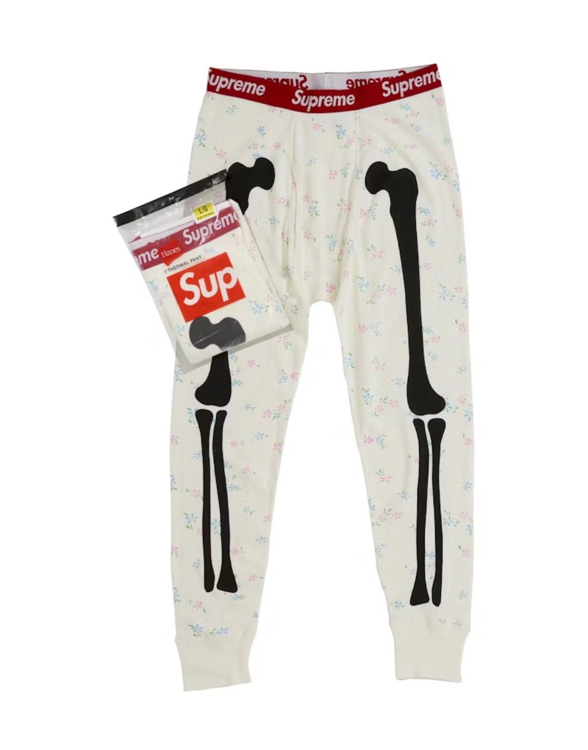 Bone Thermal Pants Floral