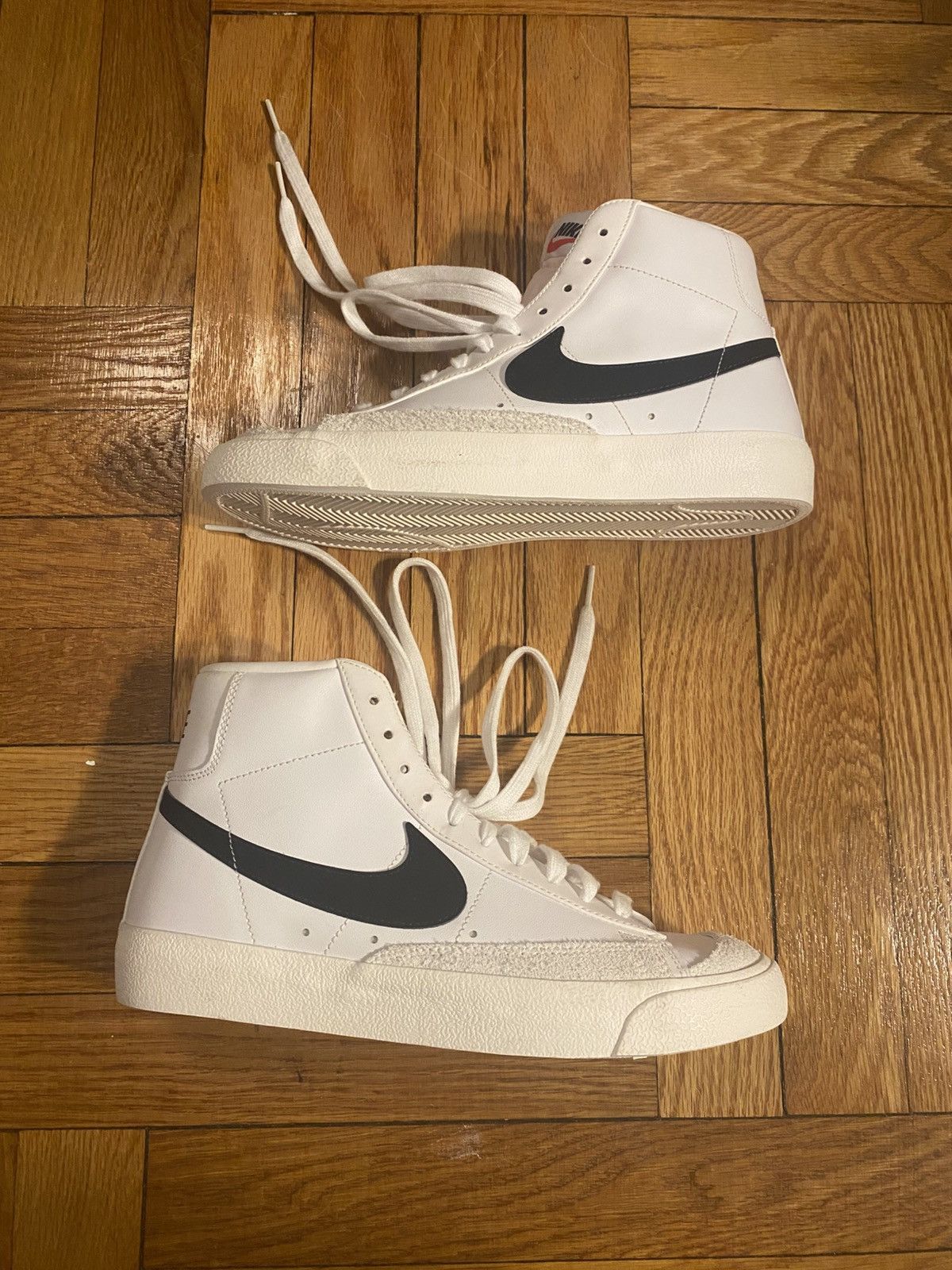 Nike Nike Blazers - White - Women’s 9.5 Size US 9.5 / IT 39.5 - 2 Thumbnail