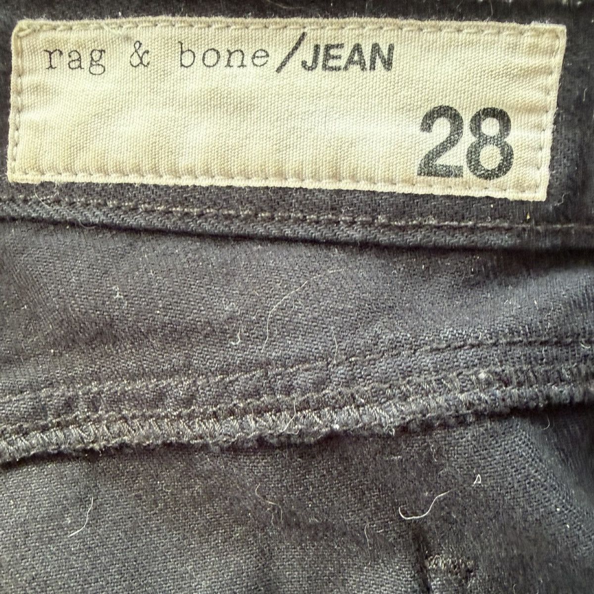 Rag & Bone rag & bone Black Cutoff Denim Shorts — Size 28 Size 28" / US 6 / IT 42 - 9 Thumbnail