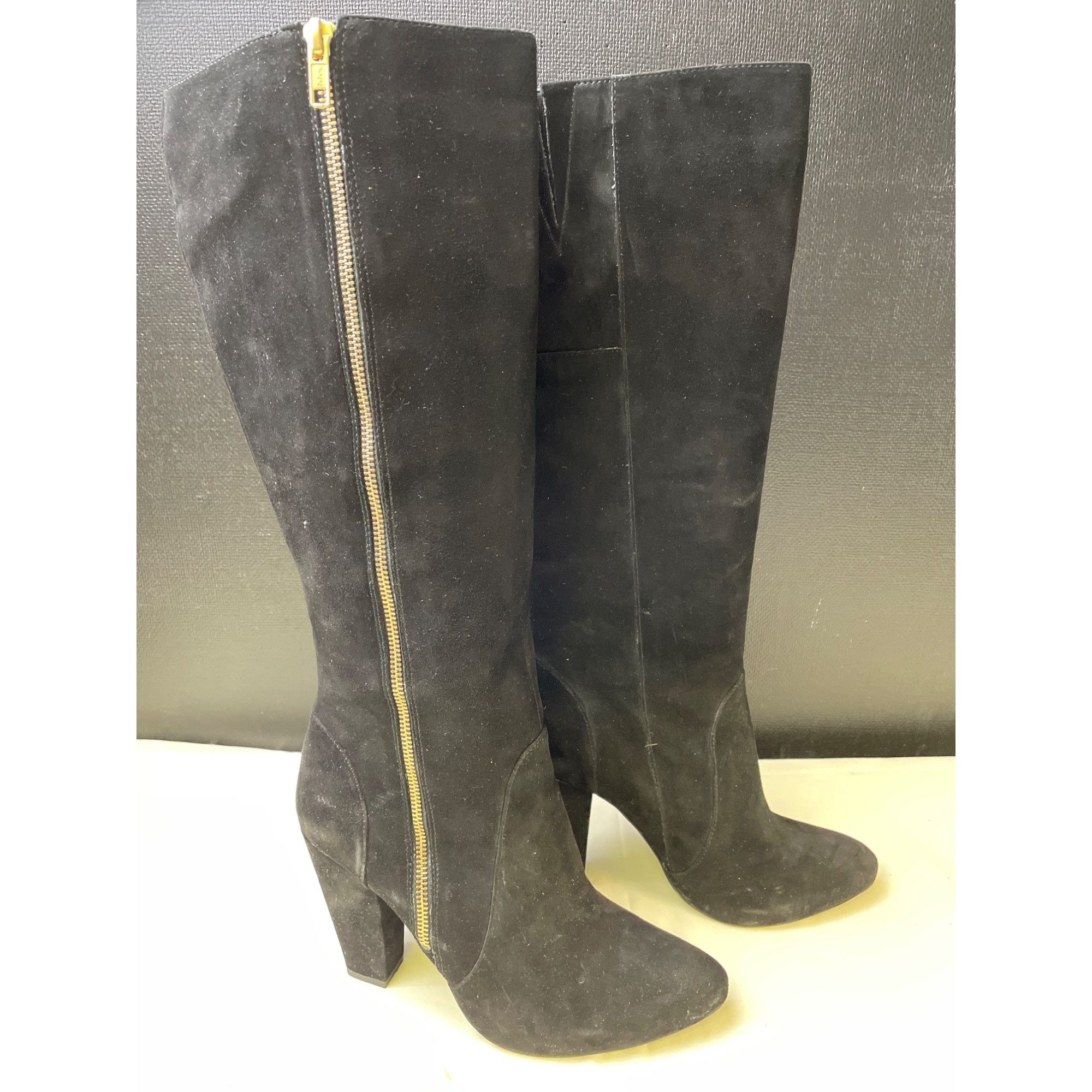 Steve Madden Steve Madden Suede High Heel 4.5" Boots Shoes Zipper up Size Size US 9.5 / IT 39.5 - 4 Thumbnail