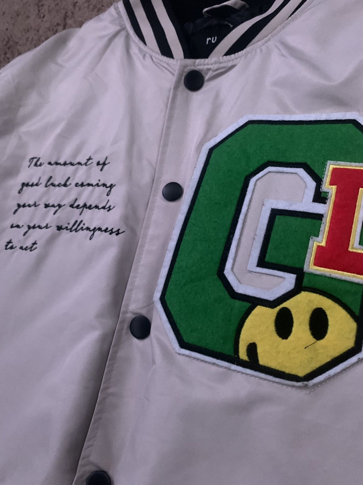 Vintage Good Luck Vintage Varsity Jacket Size US M / EU 48-50 / 2 - 3 Thumbnail