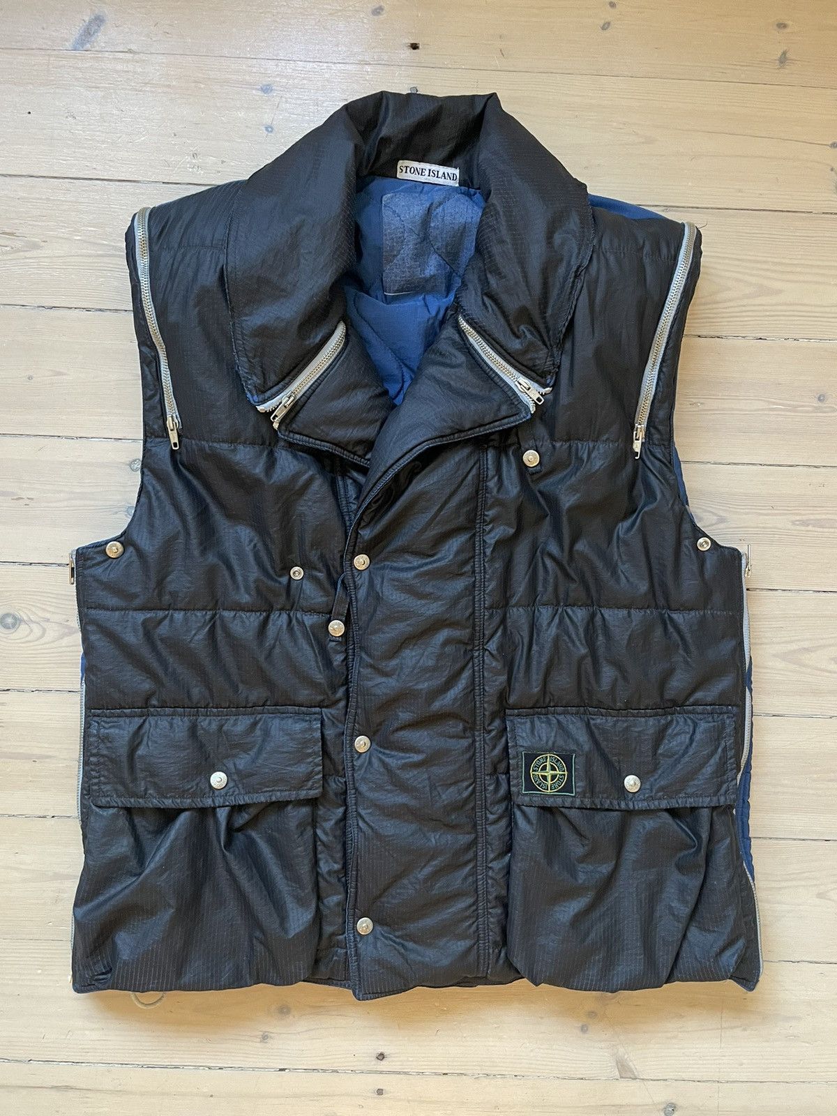 Stone Island Stone Island 1988 ripstop vest Size US XL / EU 56 / 4 - 1 Thumbnail