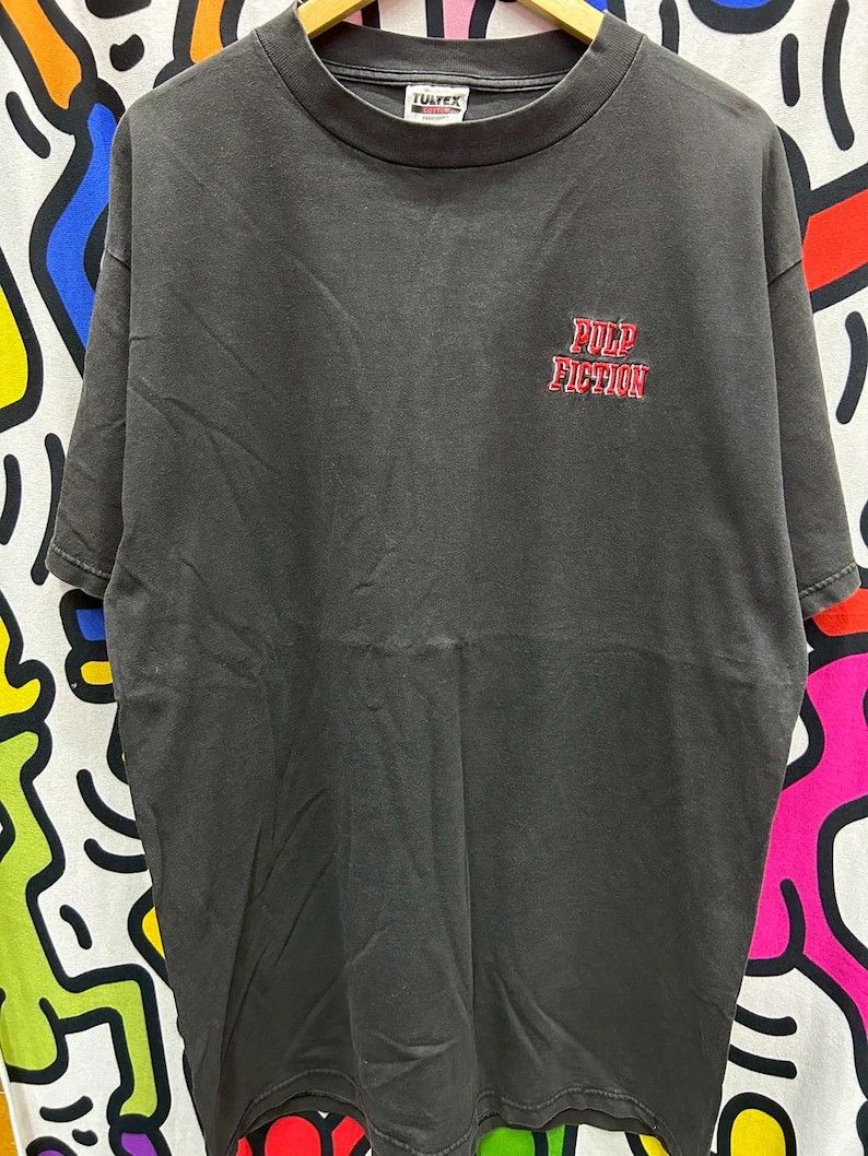 Vintage Vintage 90s Pulp Fiction Movie tshirt size L Size US L / EU 52-54 / 3 - 2 Thumbnail