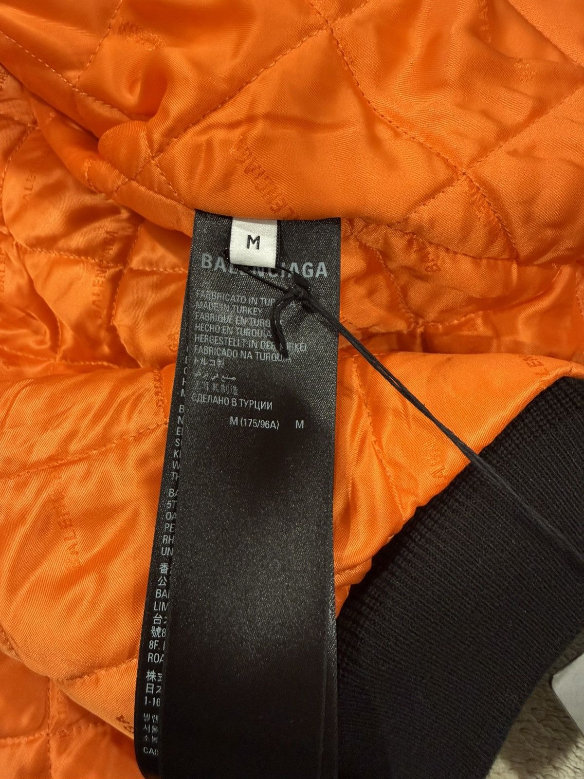 Balenciaga Balenciaga Oversized Grainy Cactus Leather Quilted Jacket Size US M / EU 48-50 / 2 - 13 Thumbnail