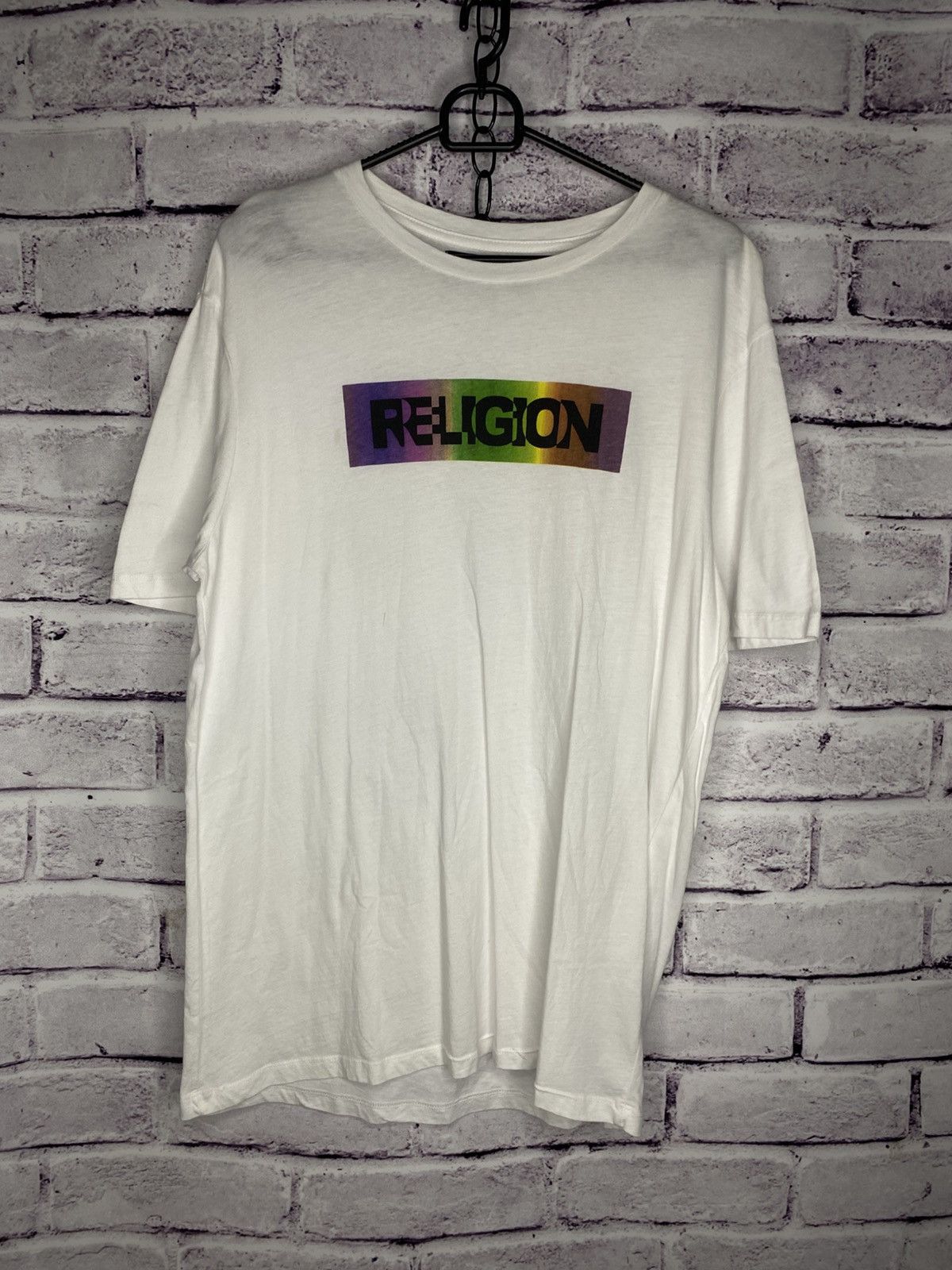 Vintage Mens T-Shirt vintage religion tee Size US M / EU 48-50 / 2 - 1 Thumbnail