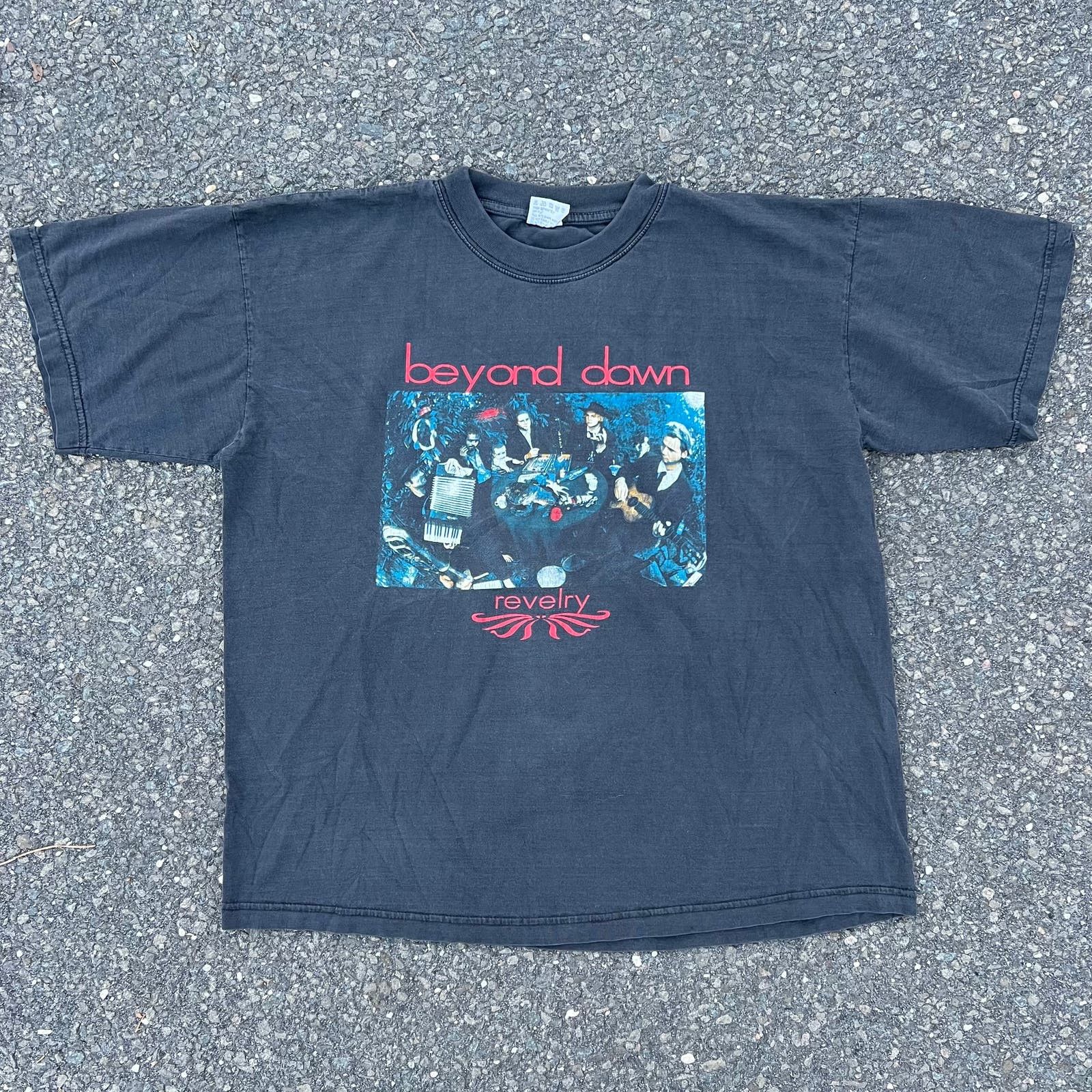 image of Band Tees x Vintage Beyond Dawn Euro 1998 Band Concert T Shirt in Black, Men's (Size XL)