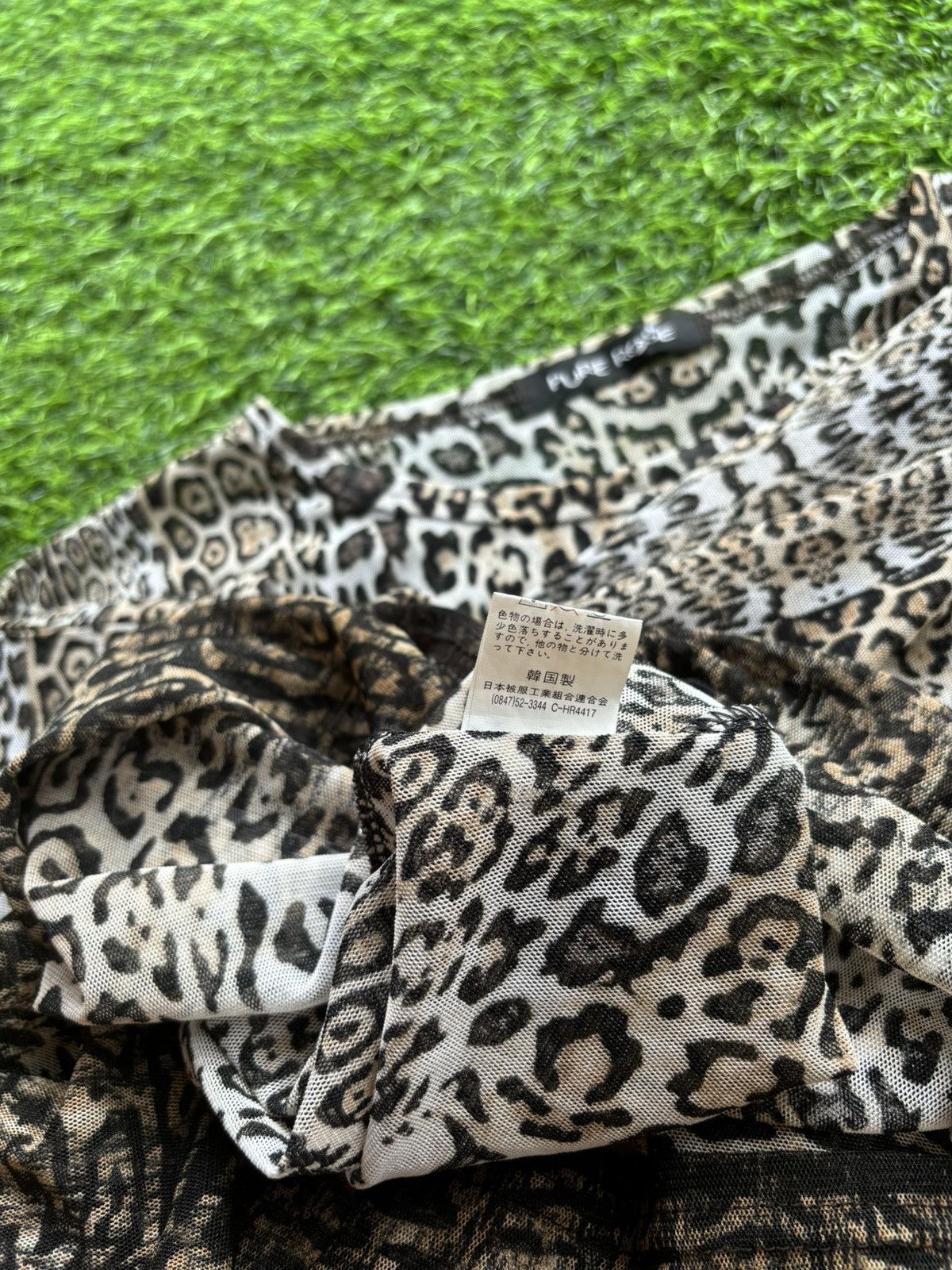 Tornado Mart Y2k Pure Rose Leopard Ifsixwasnine Punk Style Size ONE SIZE - 10 Thumbnail