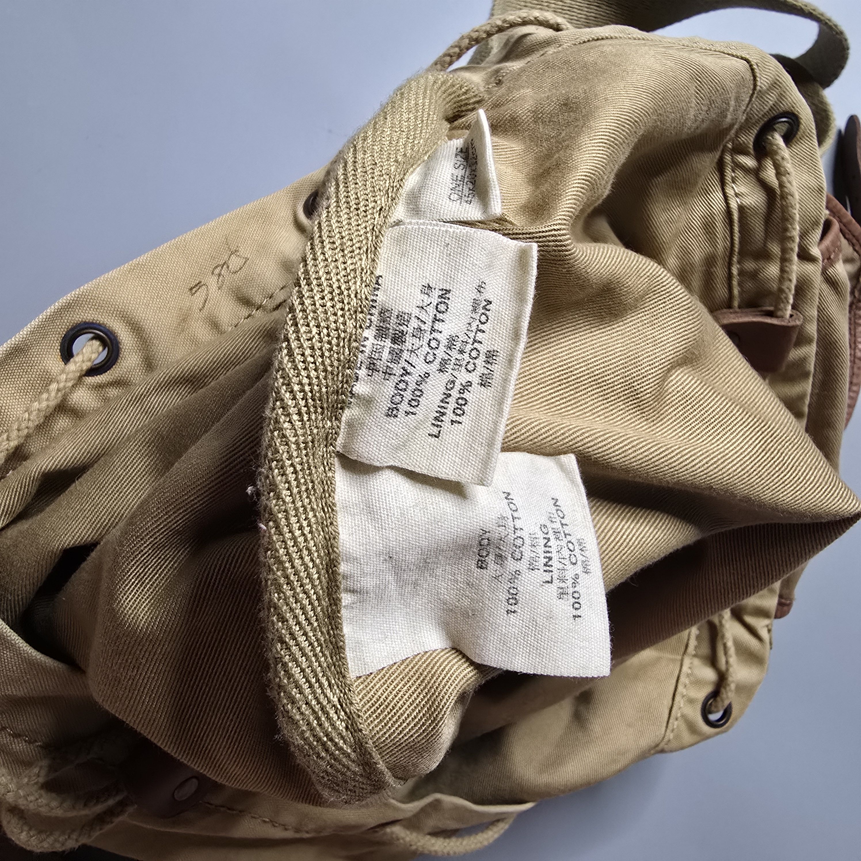 Denim & Supply Ralph Lauren × RRL Ralph Lauren Denim and Supply - Repro German Military Bag - Canvas Size ONE SIZE - 8 Thumbnail