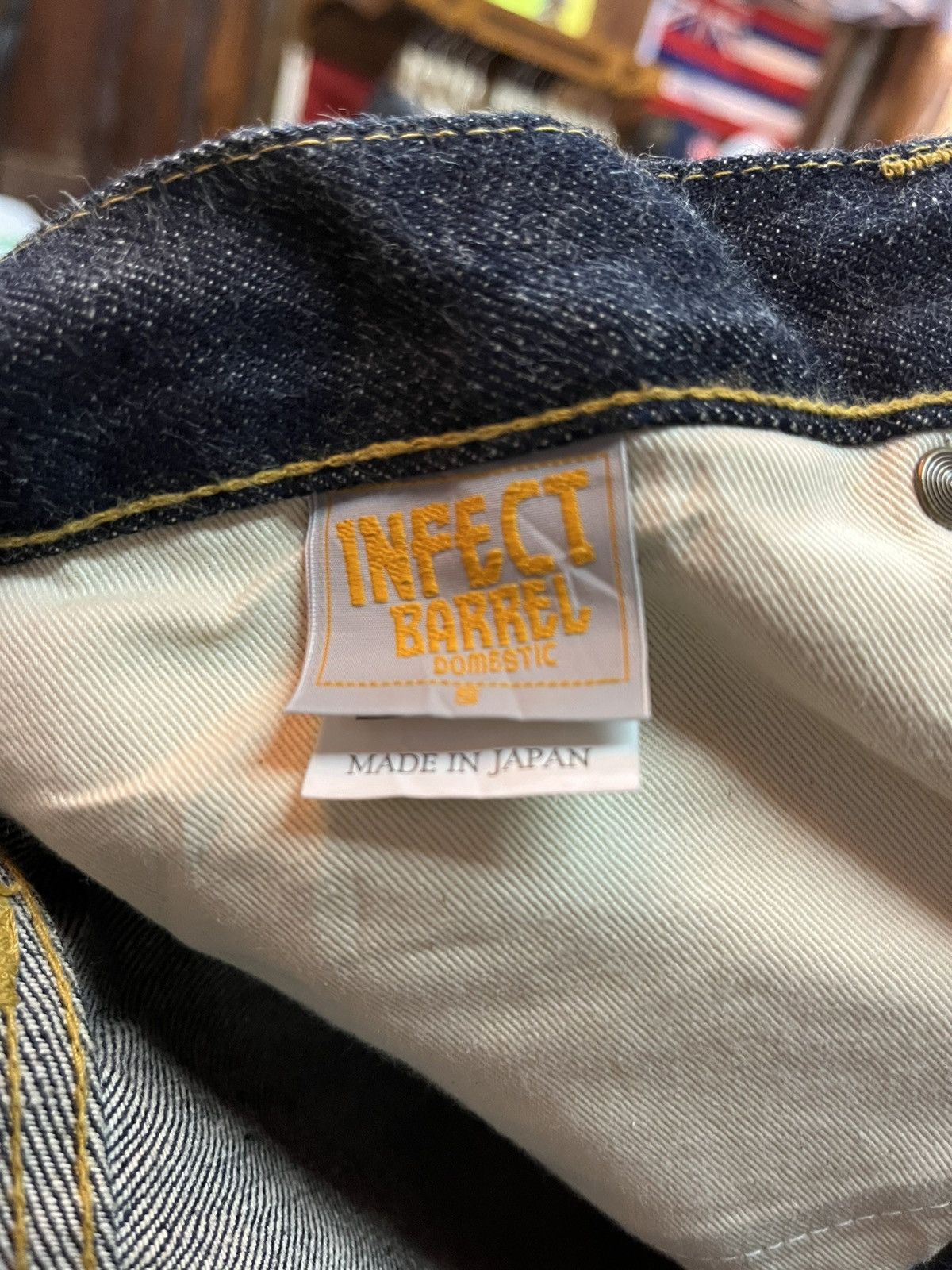 Japanese Brand × Vintage Vintage 00’s Infect Barrel Denim Pants Size US 30 / EU 46 - 8 Thumbnail