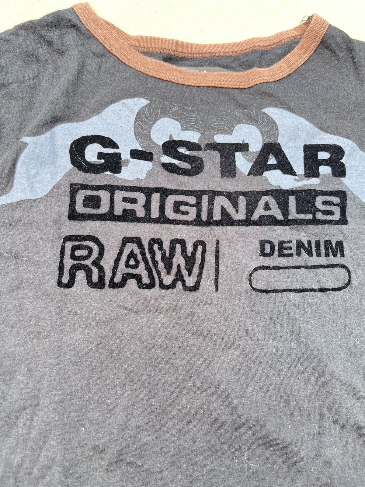 G-Star G Star Raw Denim Tee Size US XL / EU 56 / 4 - 2 Thumbnail