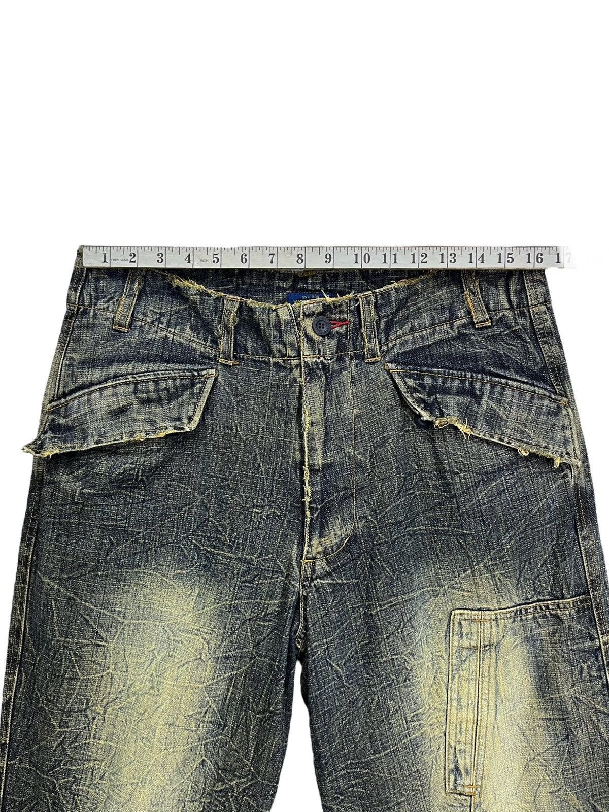 Vintage × Woolrich Woolen Mills FYE🔥Vintage 90’s WOOLRICH Mudmax Claw Mark Baggy Denim Size US 32 / EU 48 - 20 Thumbnail