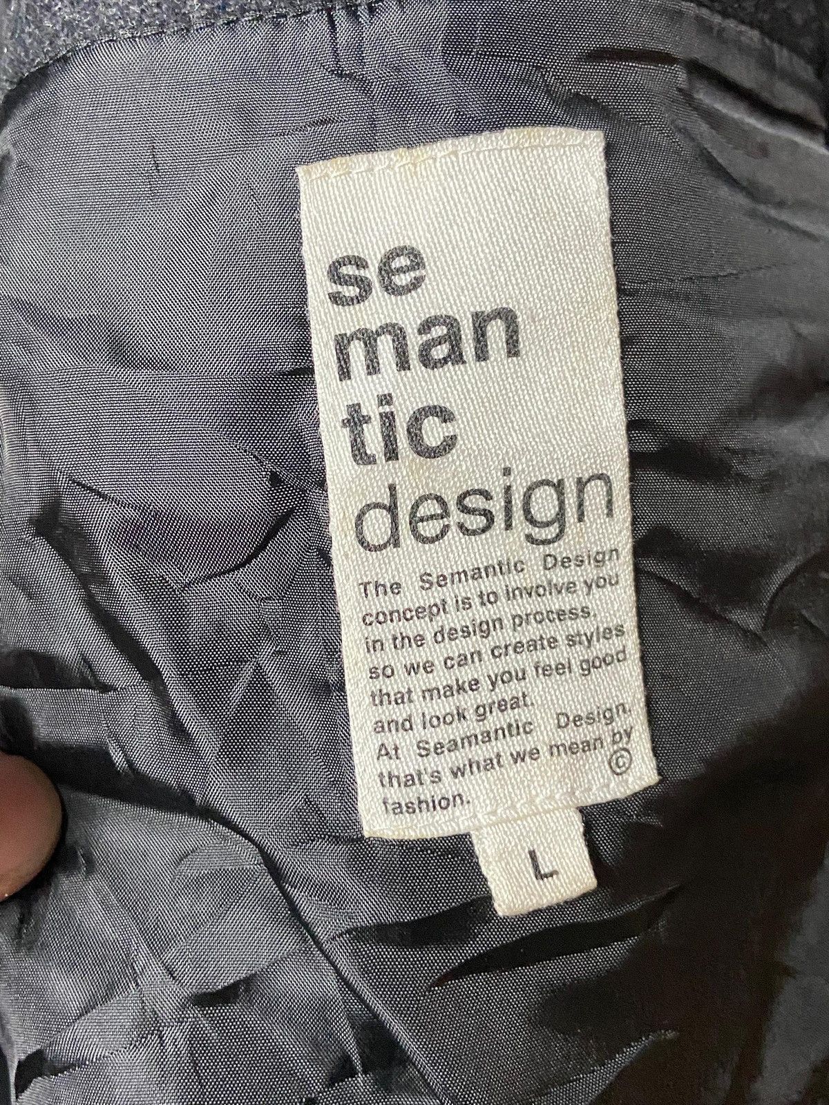 semanticdesign Semantic Design Single Breasted Wool Jacket (151) Size US L / EU 52-54 / 3 - 7 Thumbnail