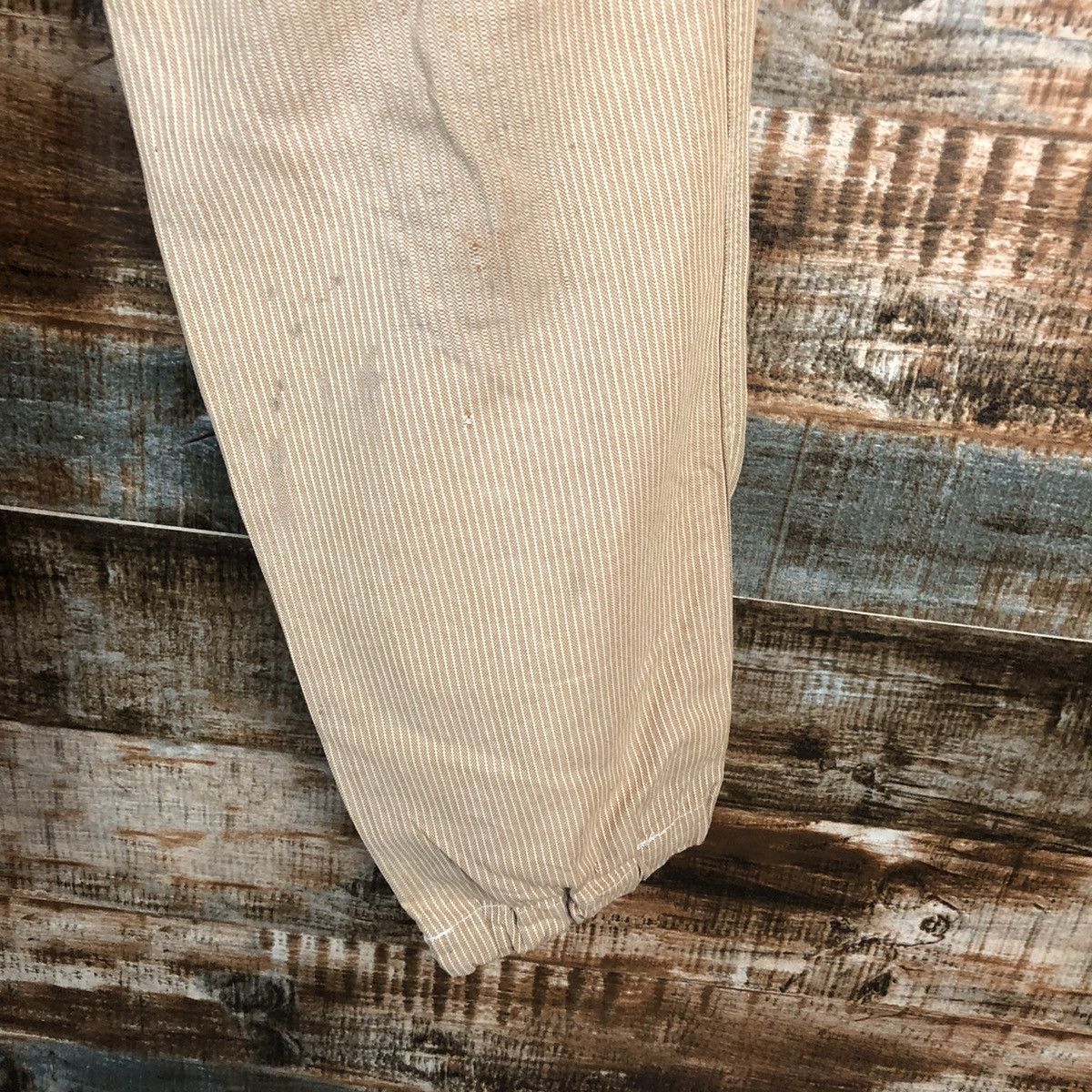Japanese Brand DL Dogman stripe Brown Cargo Multipocket Pants #C629 Size US 29 - 12 Thumbnail