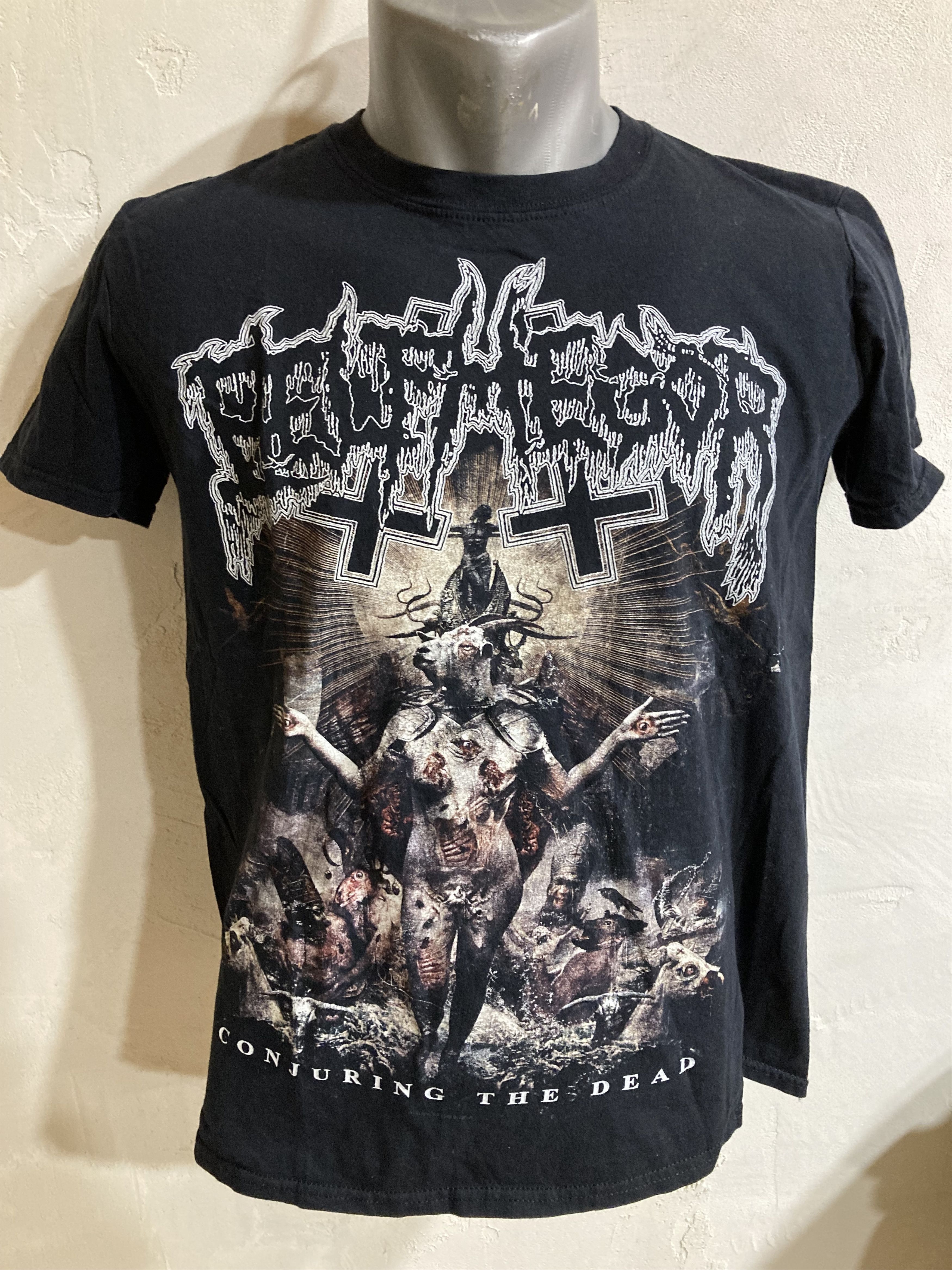 Band Tees Belphegor Conjuring the Dead 2014 Nuclear Blast Shirt Size US S / EU 44-46 / 1 - 1 Thumbnail