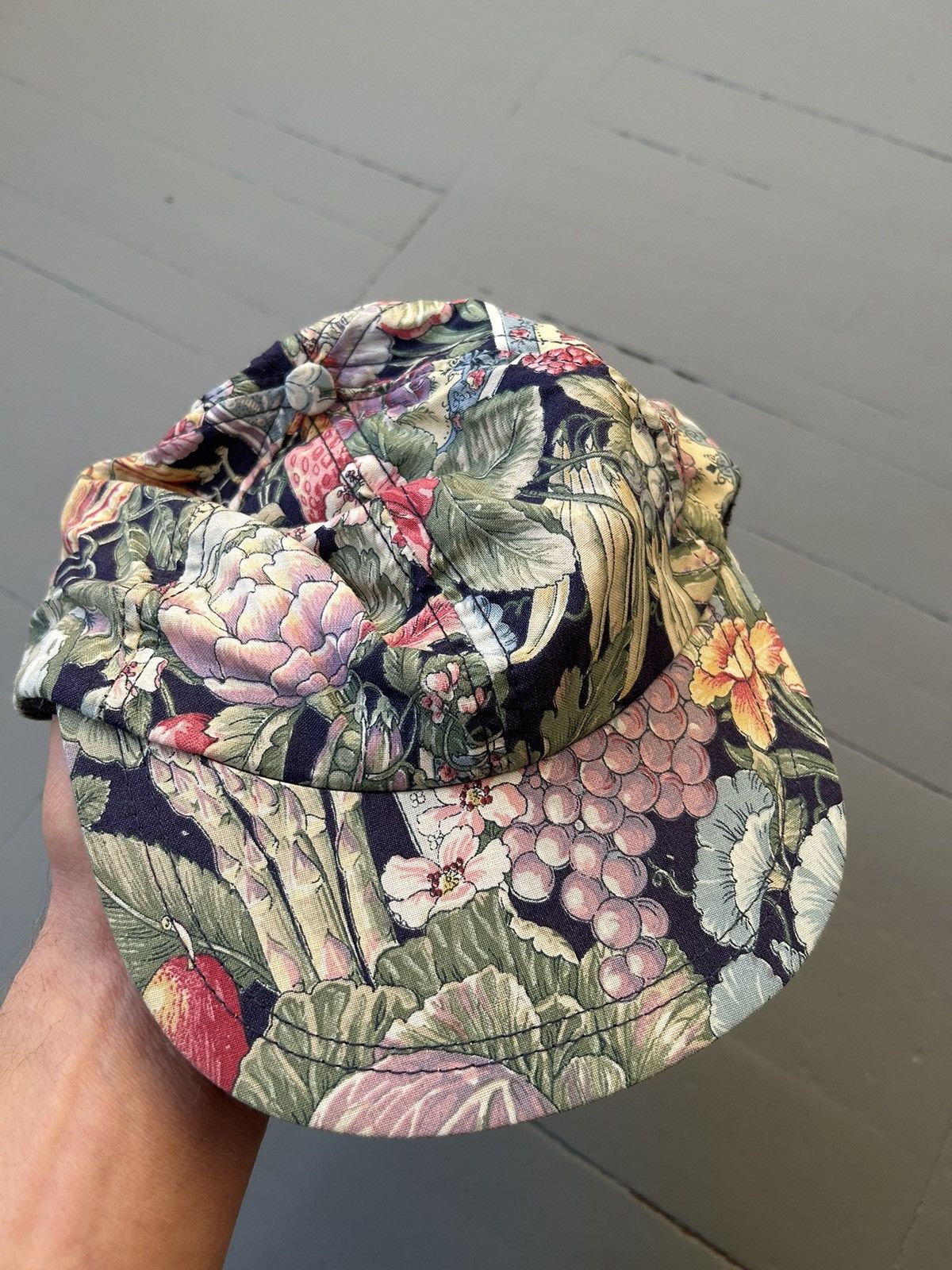 Vintage Vintage floral cap Size ONE SIZE - 5 Thumbnail