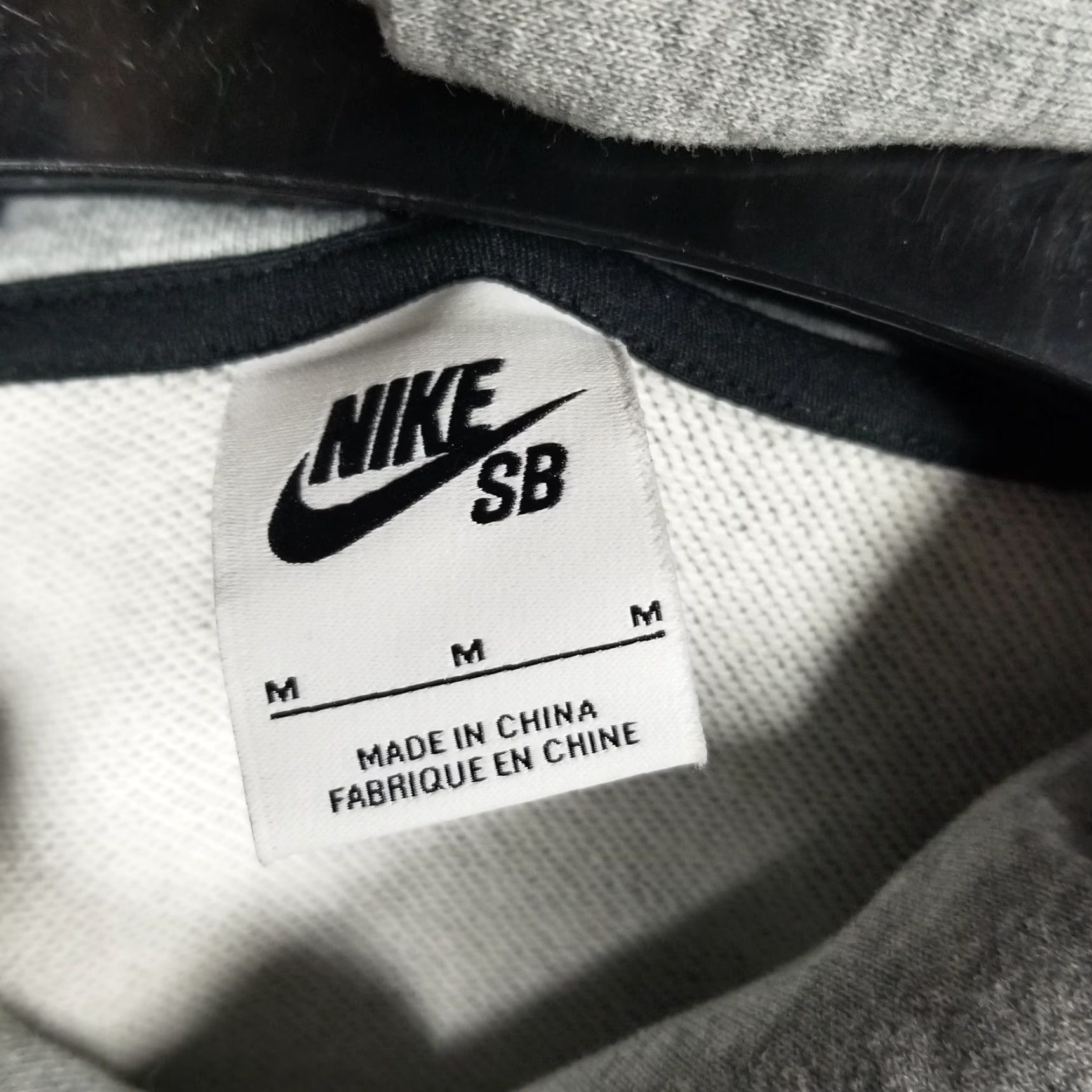 Nike VINTAGE Nike SB Skate Hoodie - Men’s Size M - Dark Grey Heather Pullover Streetwear 90s Size US M / EU 48-50 / 2 - 5 Thumbnail