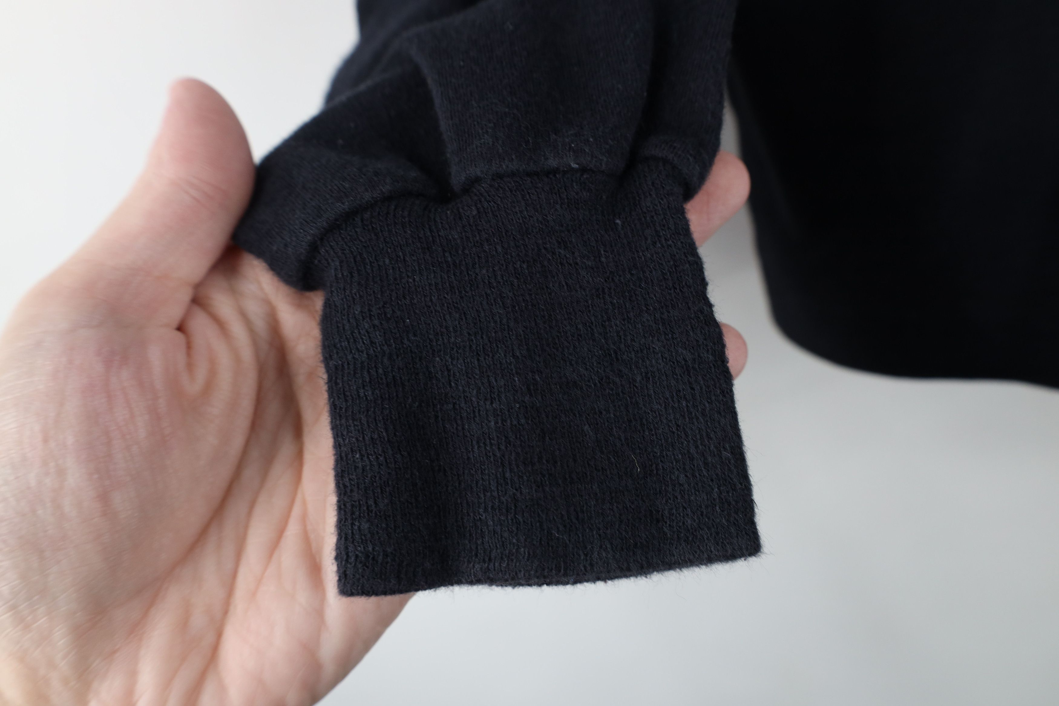 Brooks Brothers Vintage 60s 70s Brooks Brothers Turtleneck T-Shirt Black Size S / US 4 / IT 40 - 7 Thumbnail