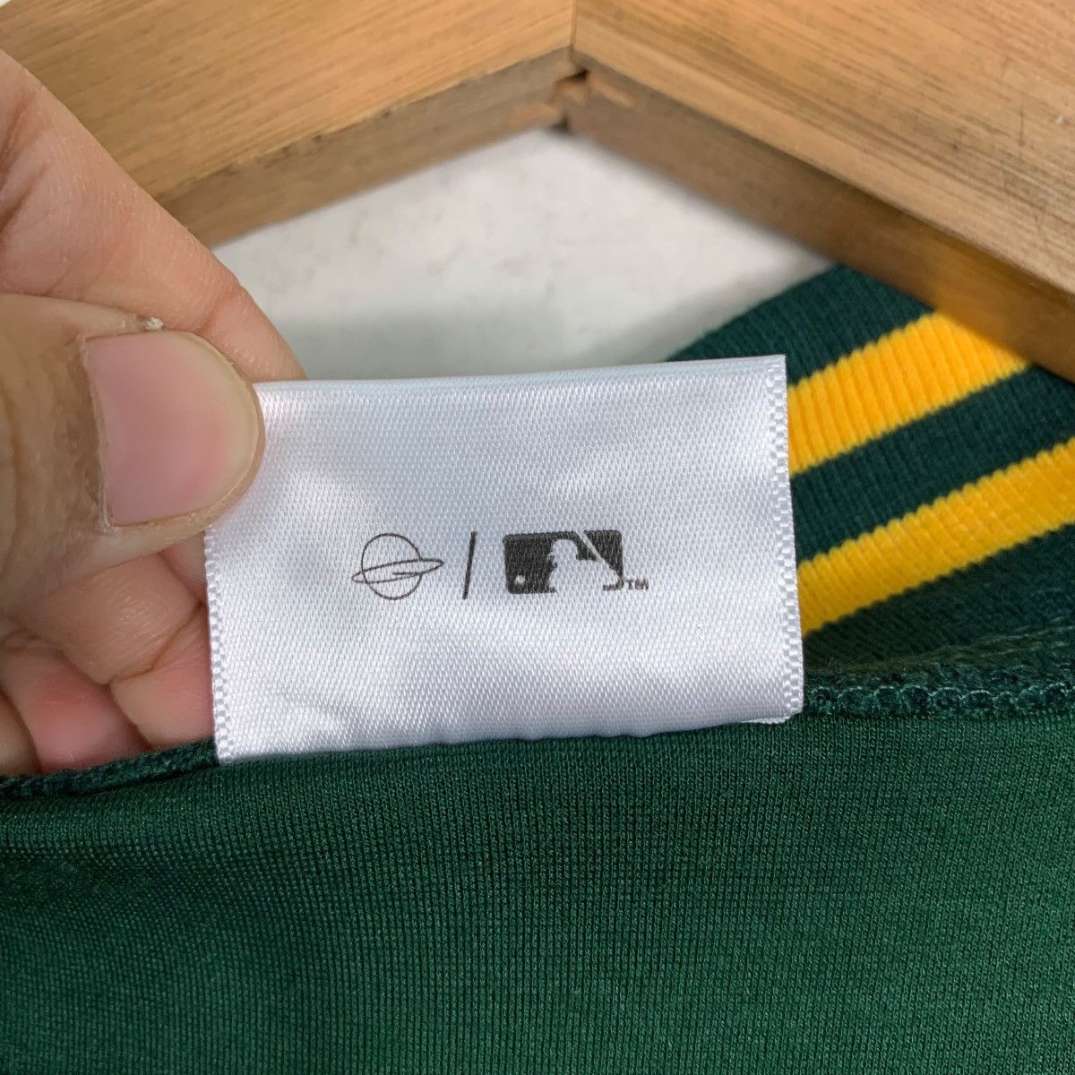 Japanese Brand OAKLAND ATHLETICS BIG LOGO DRESS #0646-C30 Size M / US 6-8 / IT 42-44 - 20 Thumbnail