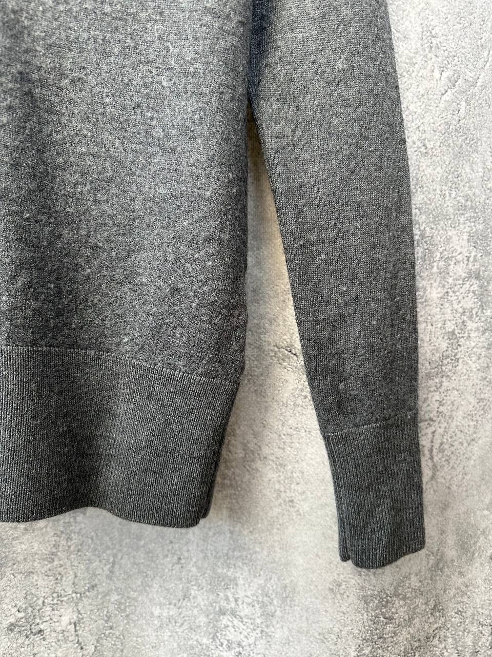 Ralph Lauren Sport × Vintage Ralph Lauren Sport Wool Cardigan Vintage Gray Long Sleeve Size M / US 6-8 / IT 42-44 - 9 Thumbnail