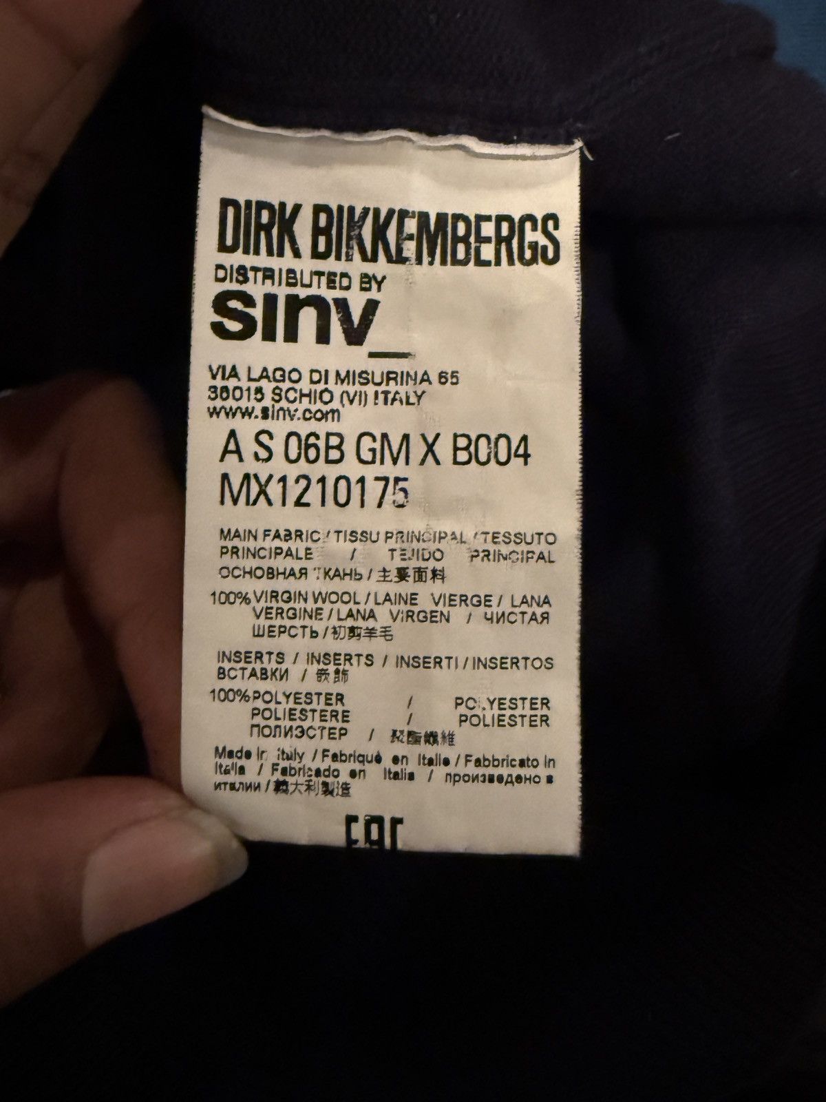 Dirk Bikkembergs dirk bikkembergs sport couture Size US L / EU 52-54 / 3 - 7 Thumbnail