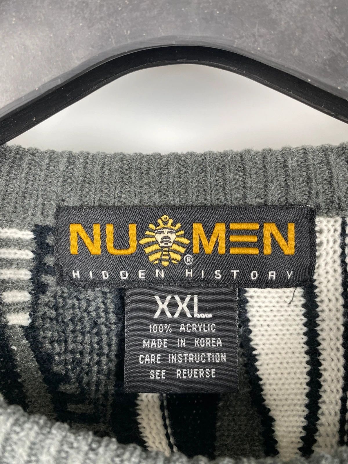 Other Numen Hidden History Knit Multi Sweater coogi style Size US XXL / EU 58 / 5 - 4 Thumbnail