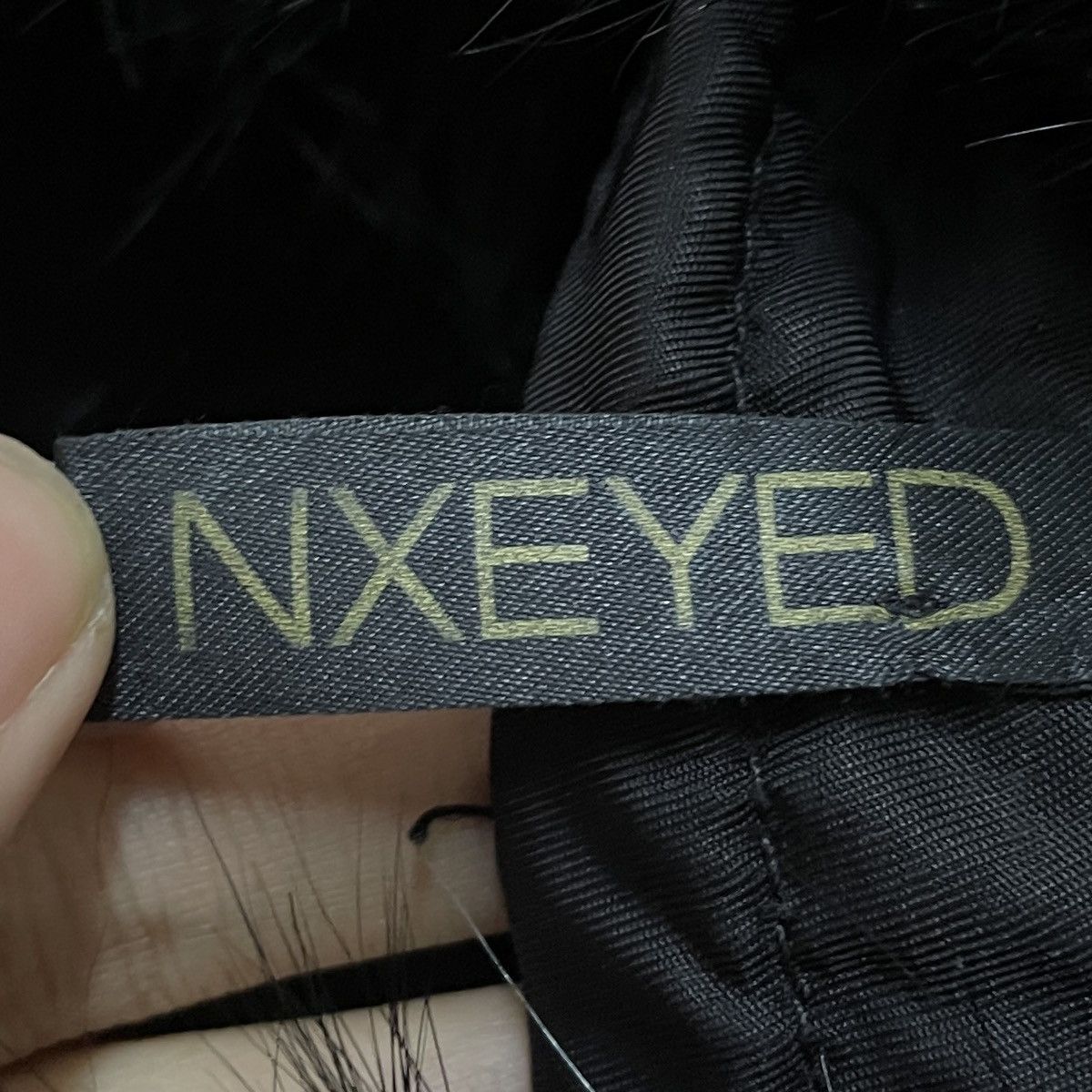 Japanese Brand Very Rare Vintage Nxeyed Fur Tactical Bomber Jacket 2000s Size US S / EU 44-46 / 1 - 7 Thumbnail