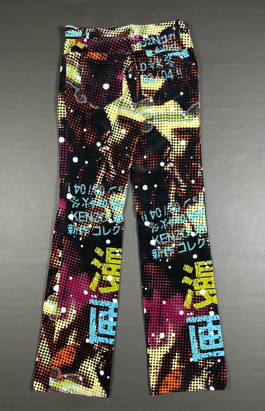 Kenzo Kenzo Flared Printed Pants Size US 30 / EU 46 - 4 Thumbnail