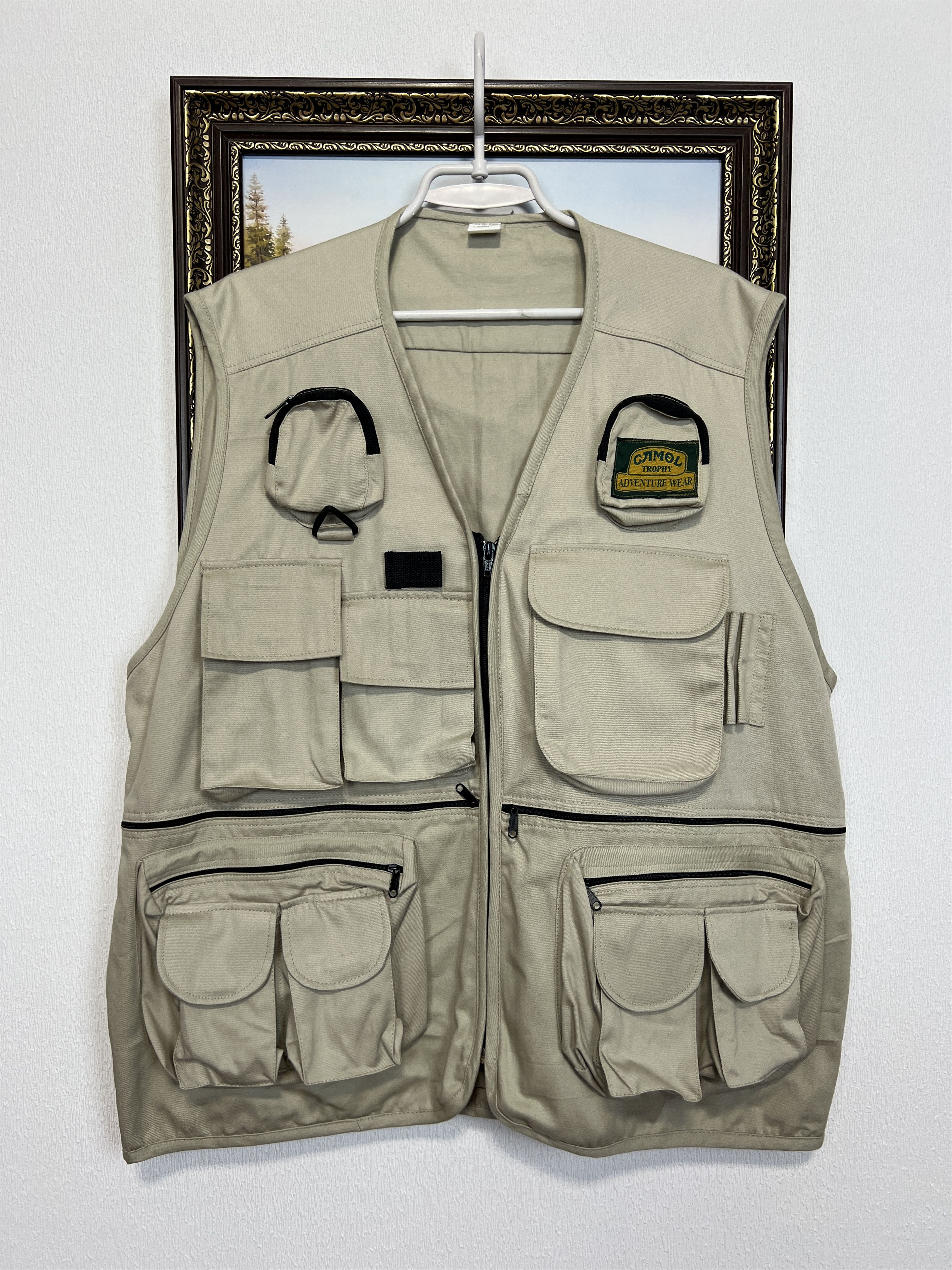 Camel Trophy Adventure Wear Vest Jacket Fishing Multi Pockets Rare Size US XL / EU 56 / 4 - 1 Thumbnail