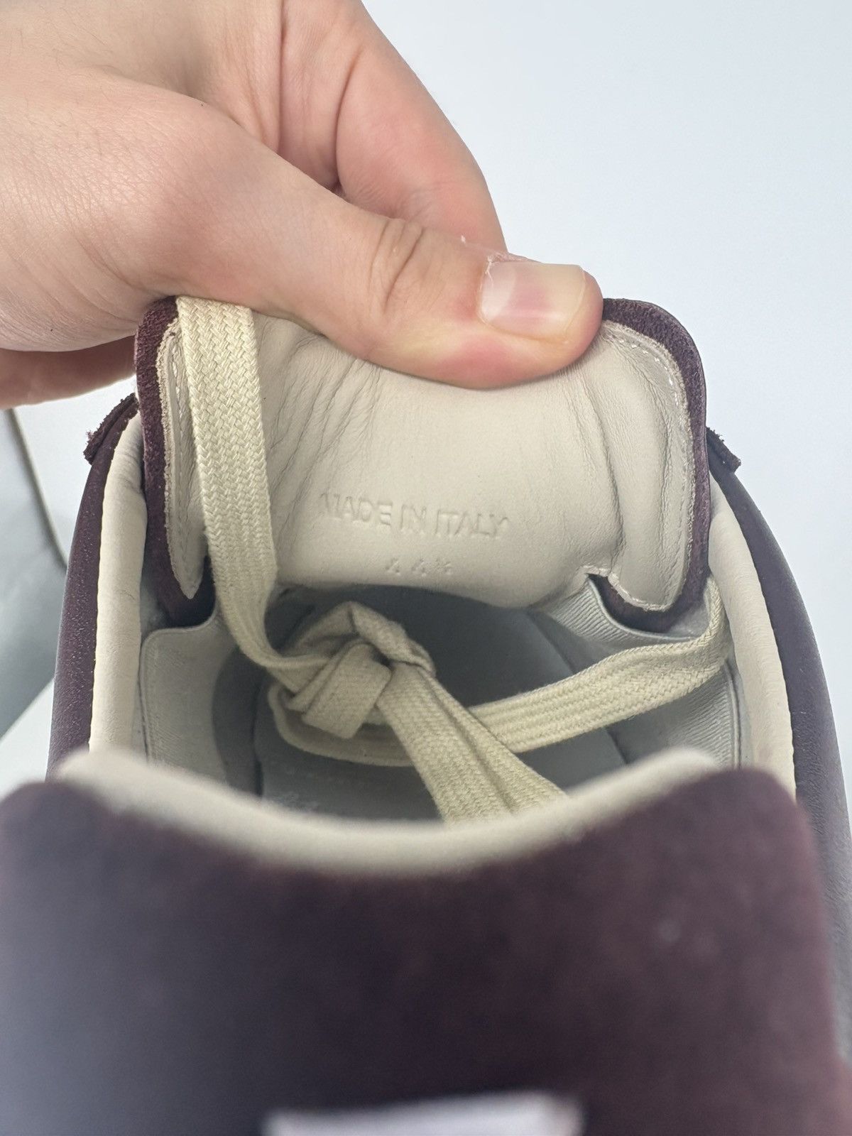 Maison Margiela Maison Margiela Replica GAT Sneaker Deep Red Size US 11.5 / EU 44-45 - 8 Thumbnail